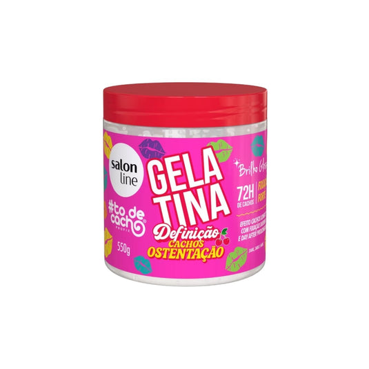 Gelatina Capilar Salon Line #TodeCacho Definição Ostentação 550 g