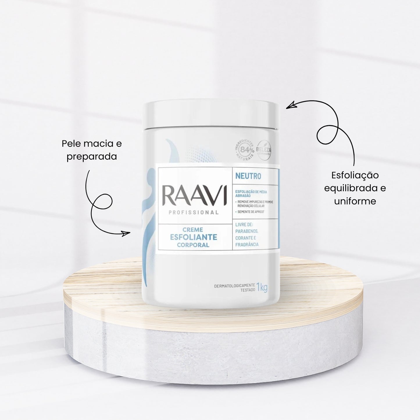 Kit Raavi Drenagem Linfatica Completa Creme Gel Corporal