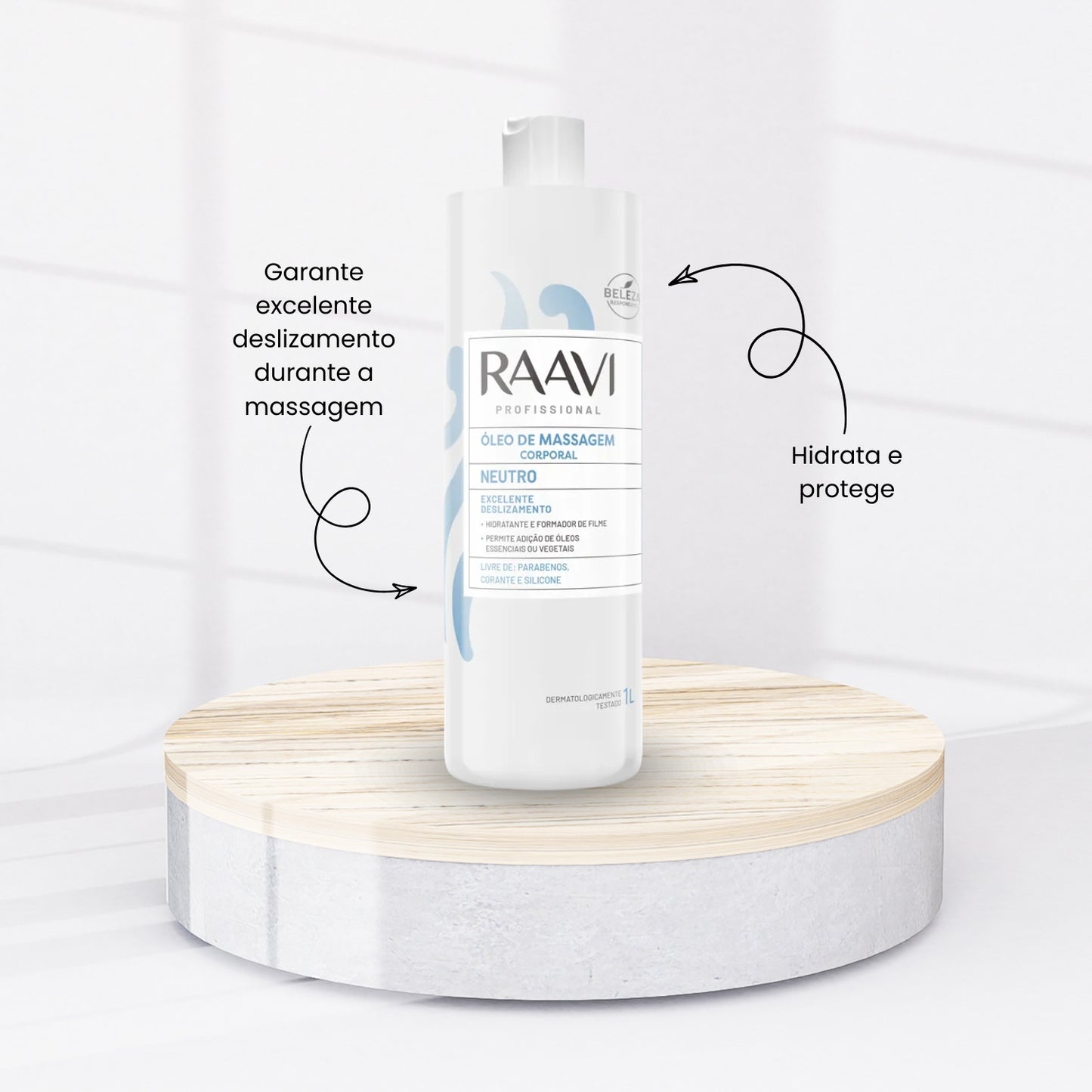 Kit Raavi Drenagem Linfatica Completa Creme Gel Corporal