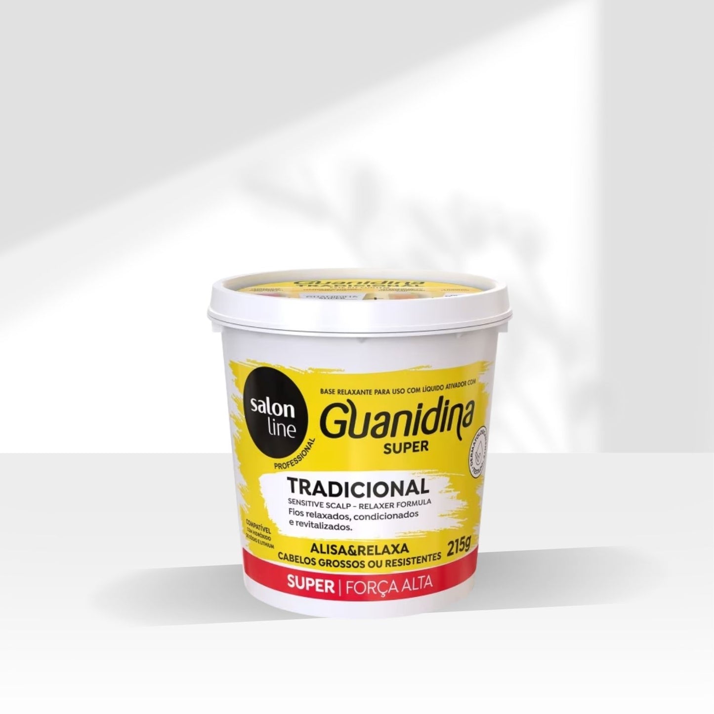 Relaxante Capilar Guanidina Tradicional Super Alisa e Relaxa 215 g