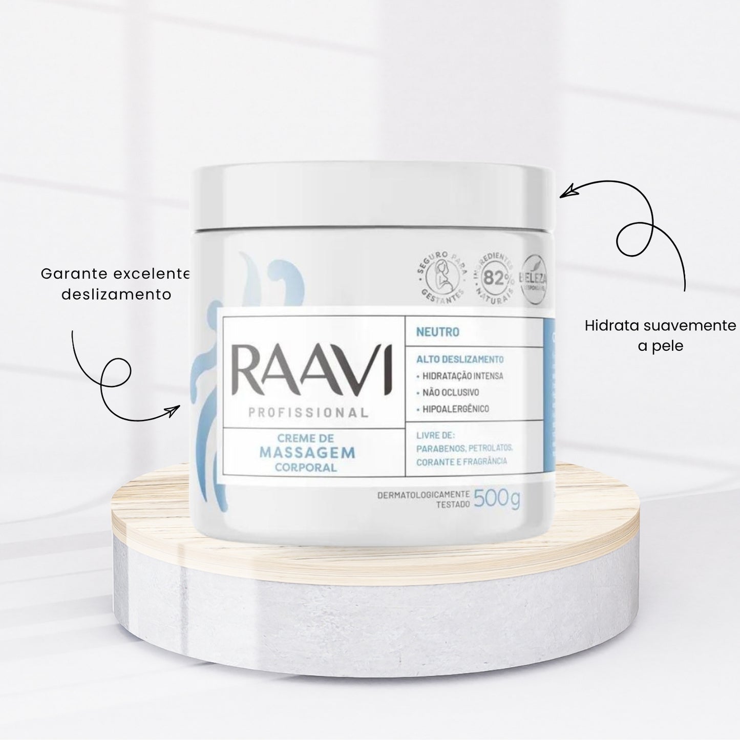 Kit Raavi Esfoliacao Corporal Cuidados com a Pele