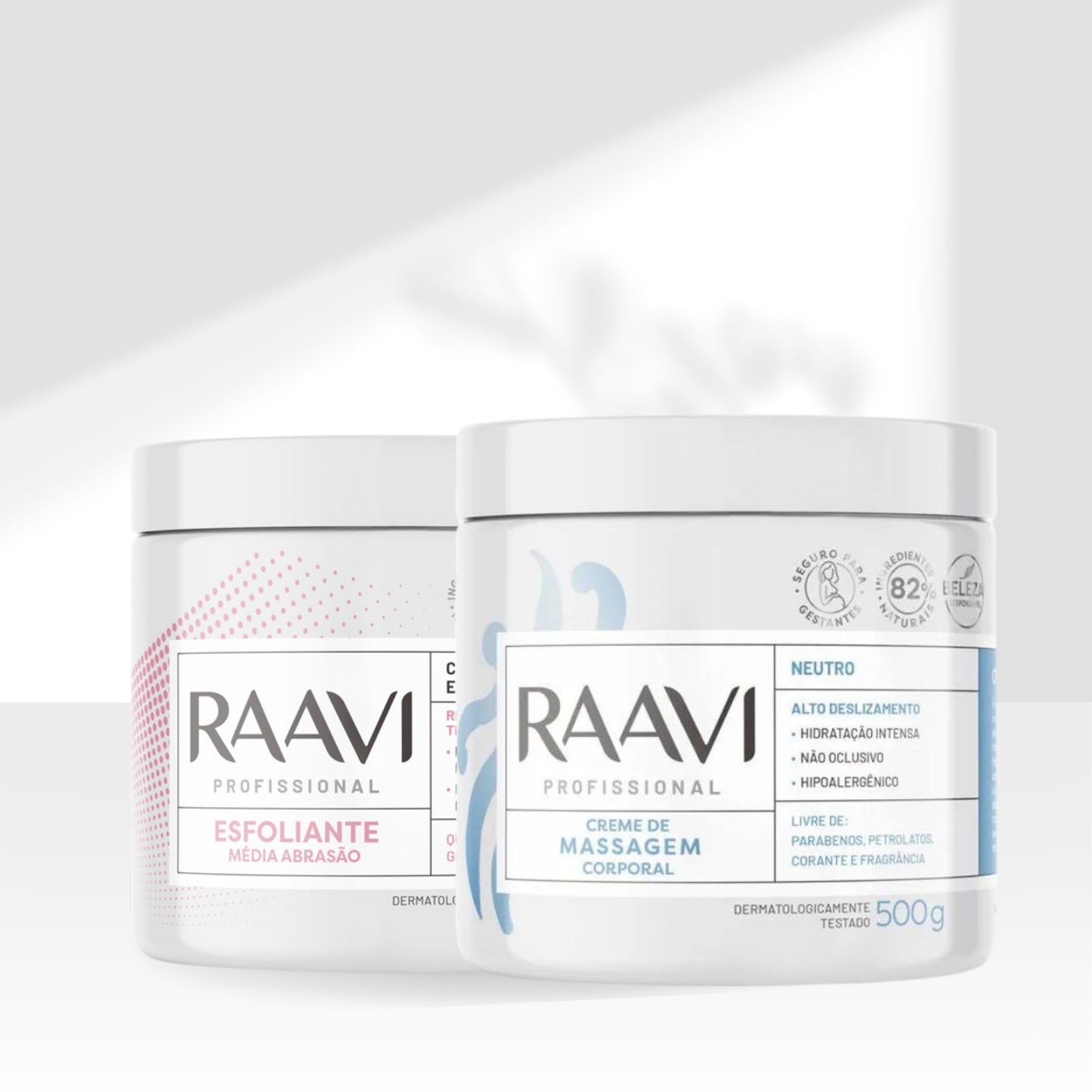 Kit Raavi Esfoliacao Corporal Cuidados com a Pele