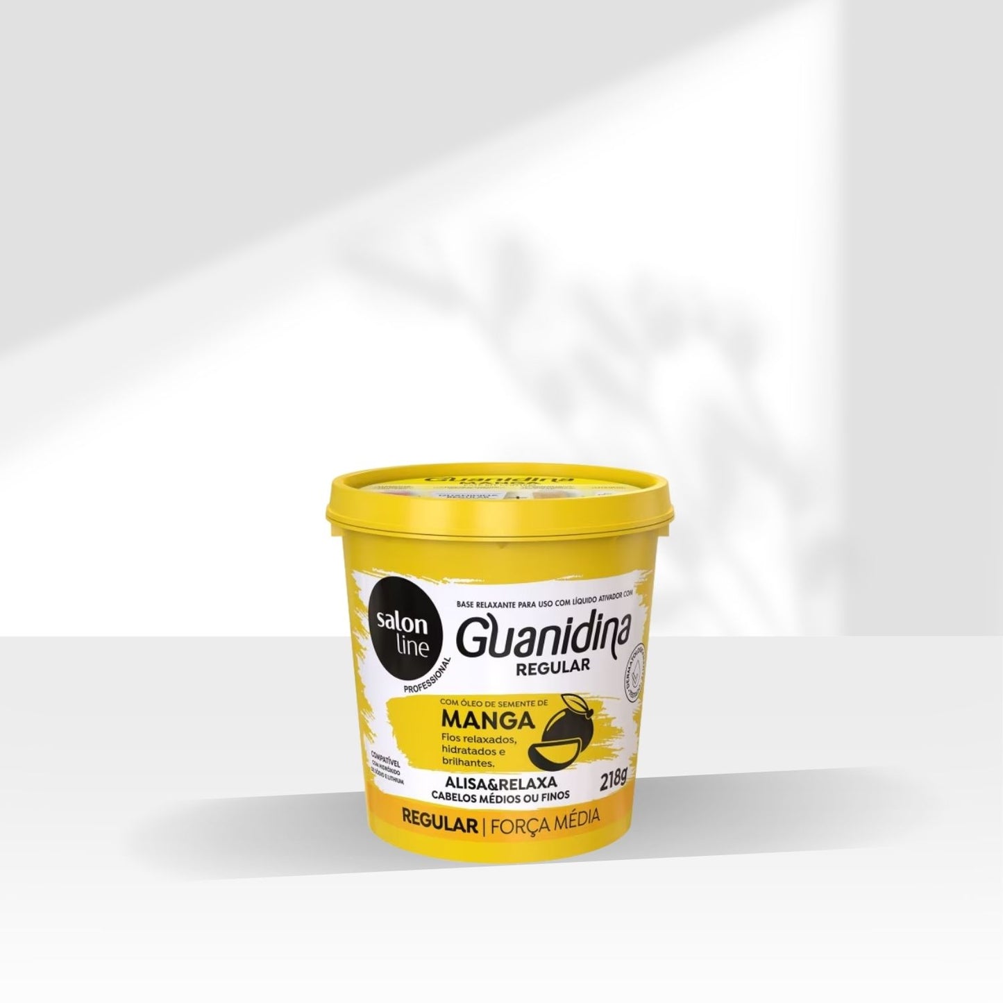 Relaxante Capilar Guanidina Manga Regular Alisa e Relaxa 218 g