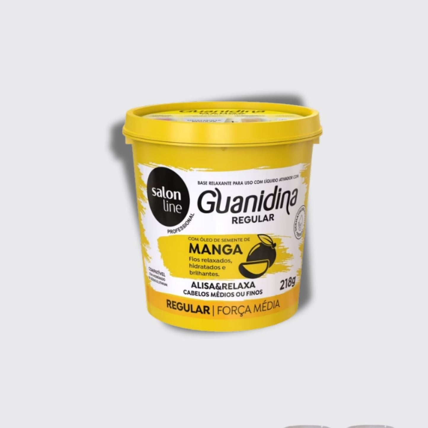 Relaxante Capilar Guanidina Manga Regular Alisa e Relaxa 218 g