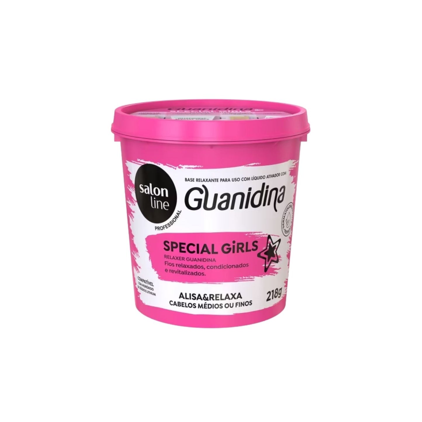 Relaxante Capilar Guanidina Special Girls Regular Alisa e Relaxa 218 g