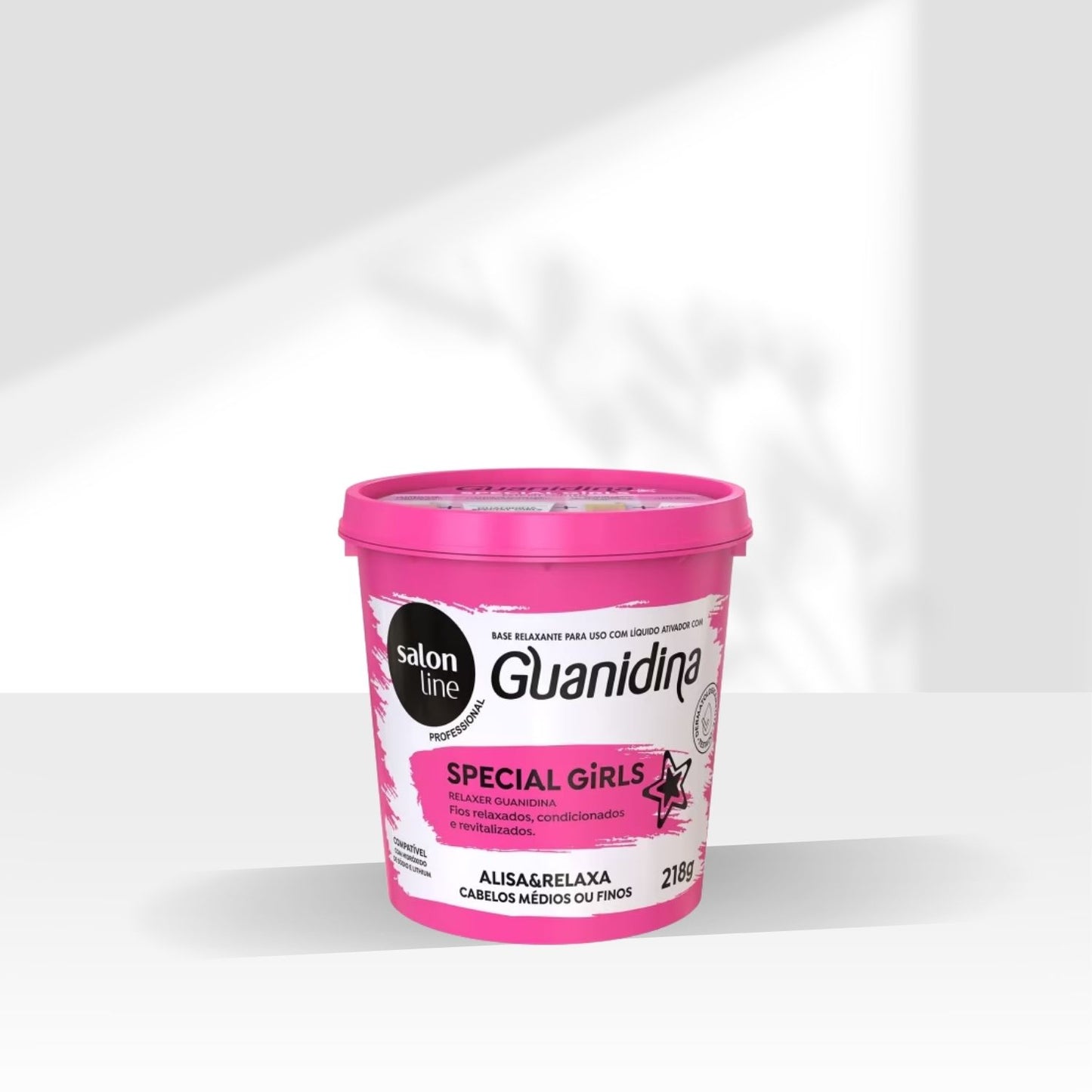 Relaxante Capilar Guanidina Special Girls Regular Alisa e Relaxa 218 g