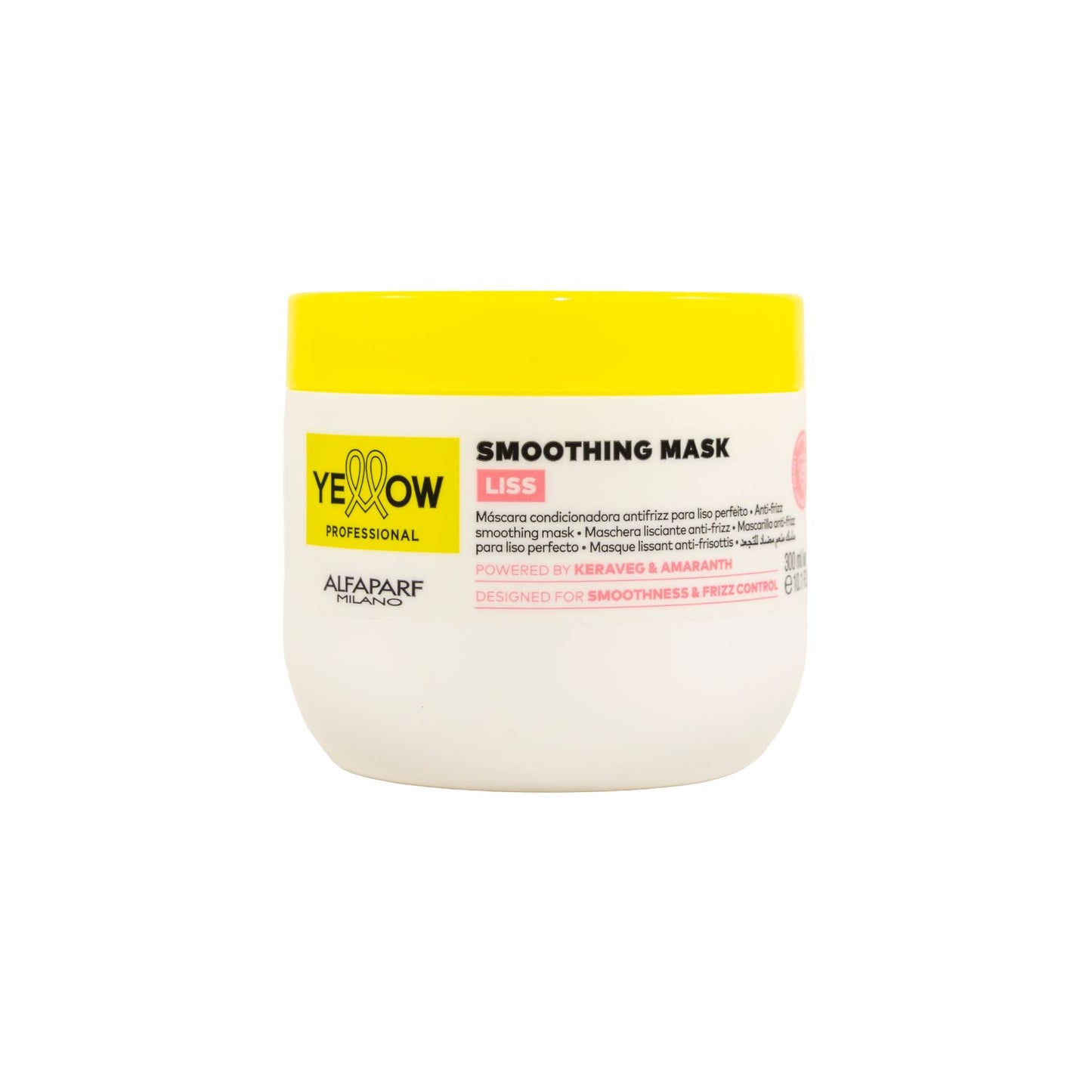 Máscara Yellow Liss Smoothing Condicionadora Antifrizz 300ml
