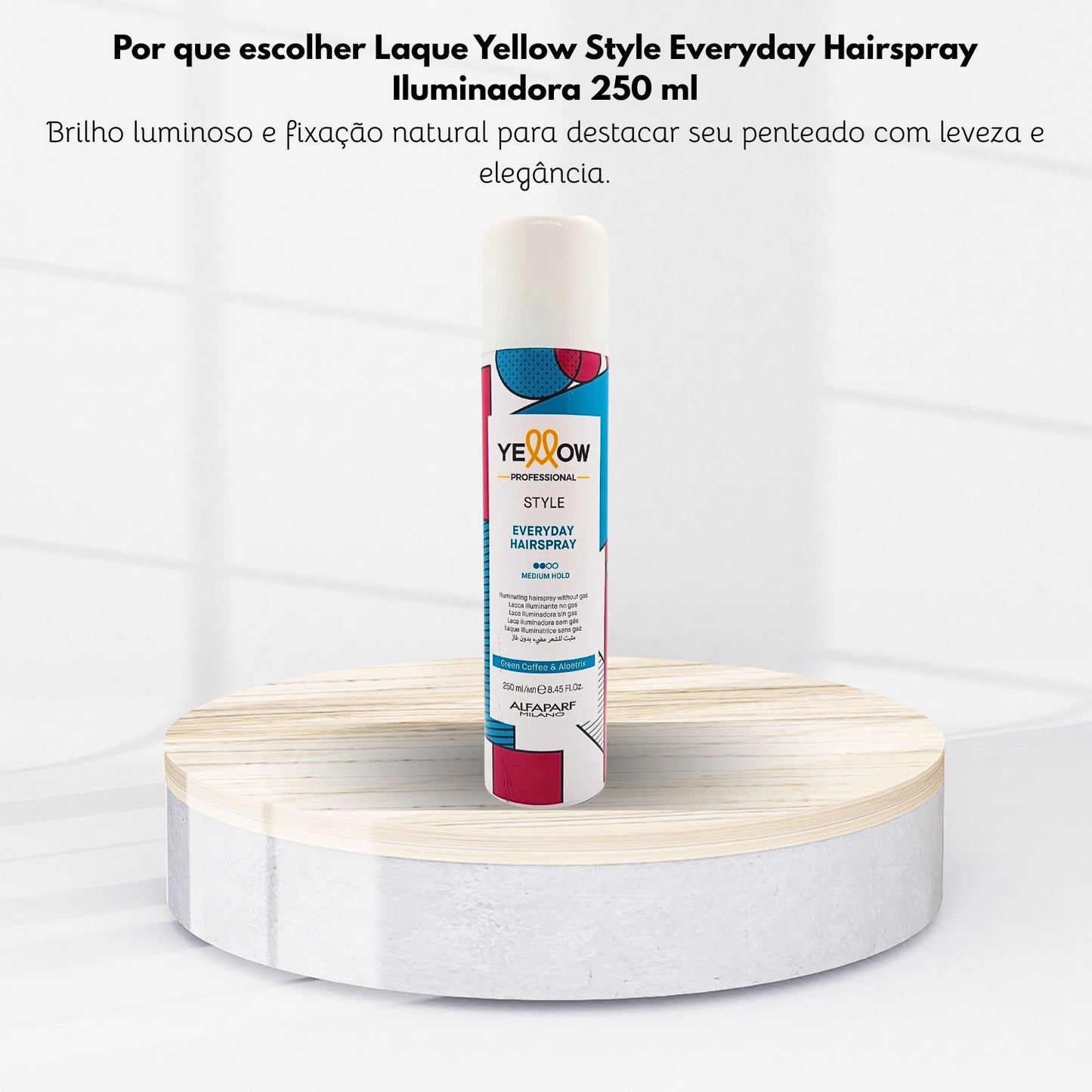 Laque Yellow Style Everyday Hairspray Iluminadora 250 ml