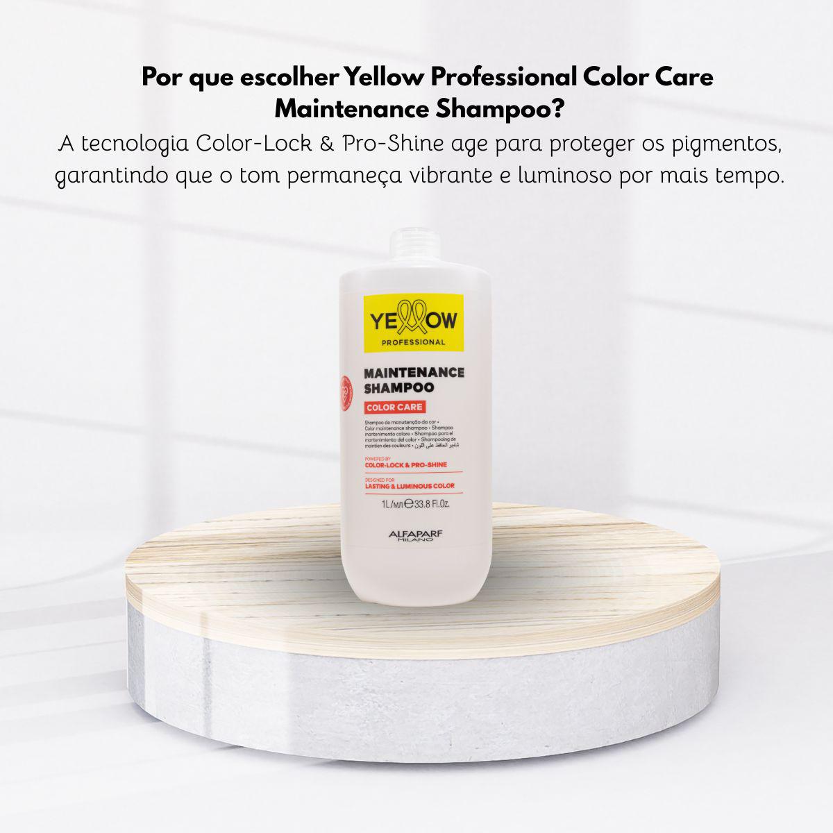 Shampoo Yellow Color Care Proteção da Cor 1000 ml