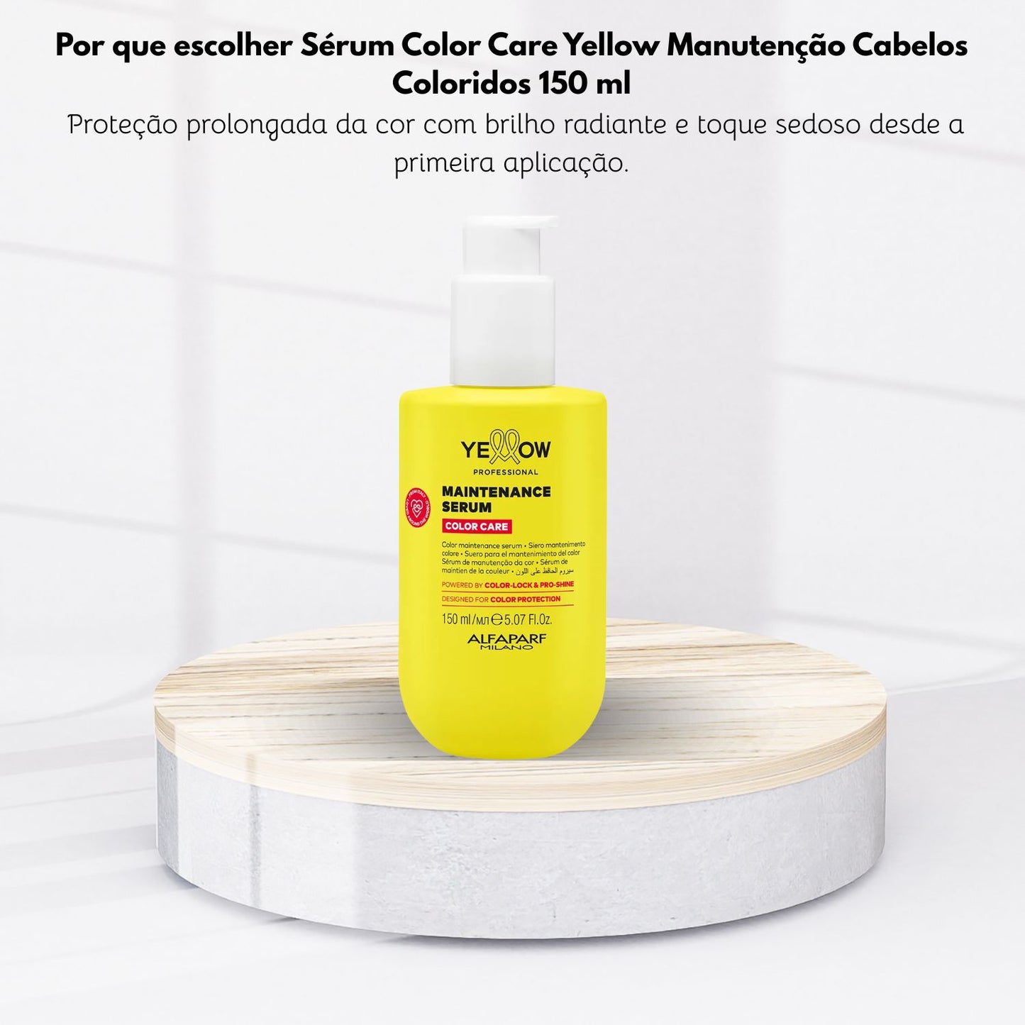 Sérum Color Care Yellow Manutenção Cabelos Coloridos 150 ml