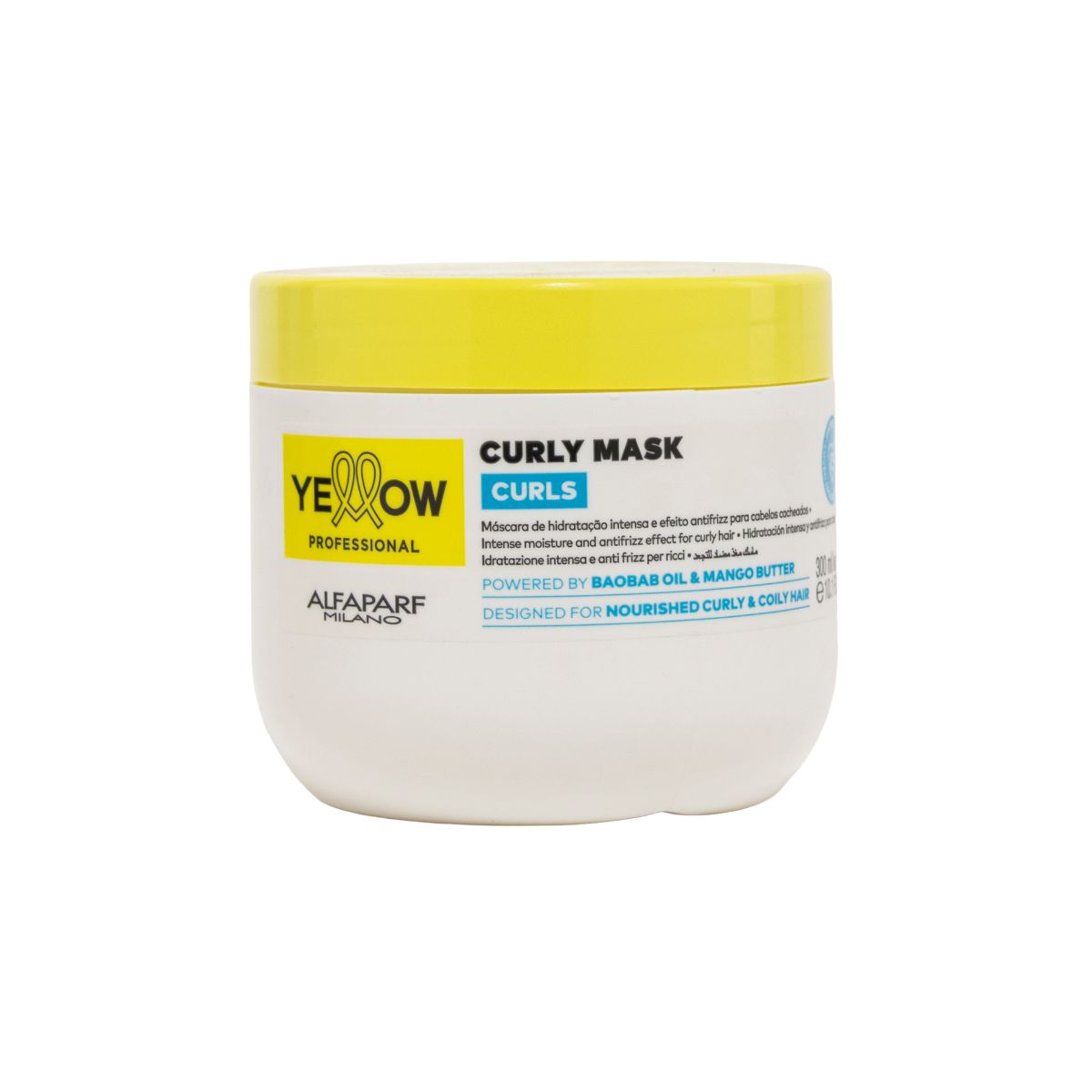 Máscara Capilar Yellow Curls Hidratação 300 ml