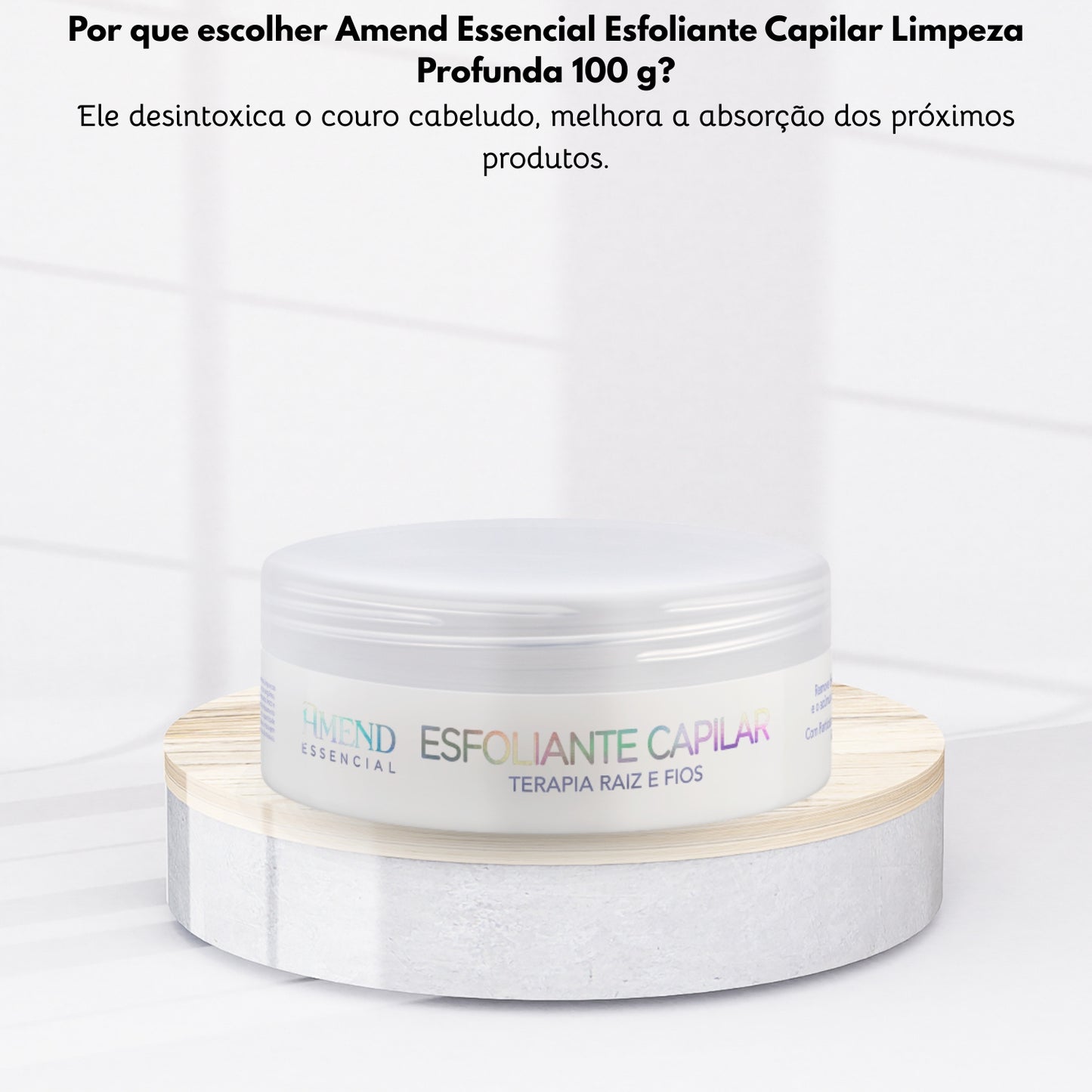 Esfoliante Capilar Amend Essencial Limpeza Profunda 100 g