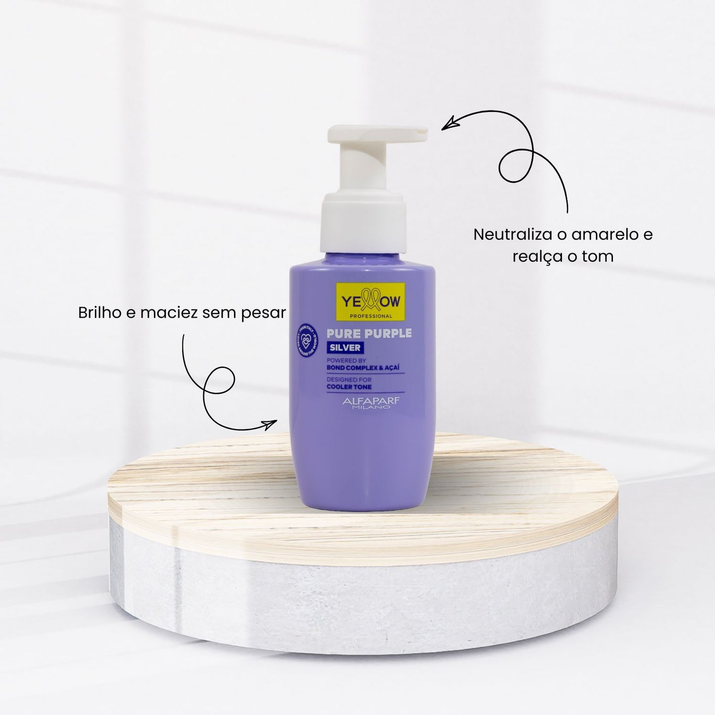 Sérum Leave In Yellow Pure Purple Silver 100 ml
