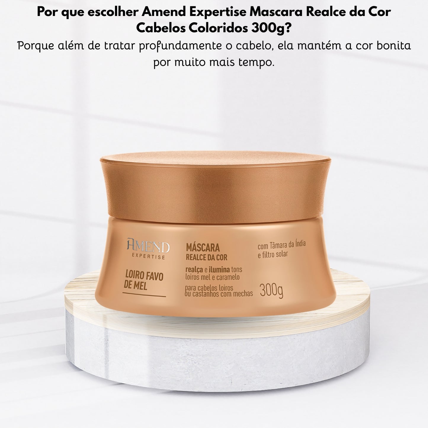 Mascara Amend Expertise Realce da Cor Cabelos Coloridos 300g
