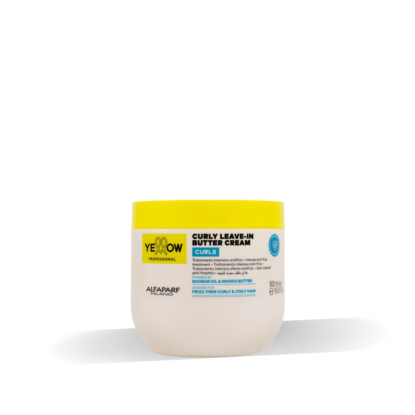 Creme Leave-in Yellow Curls Nutrição Cabelos Cacheados 500ml