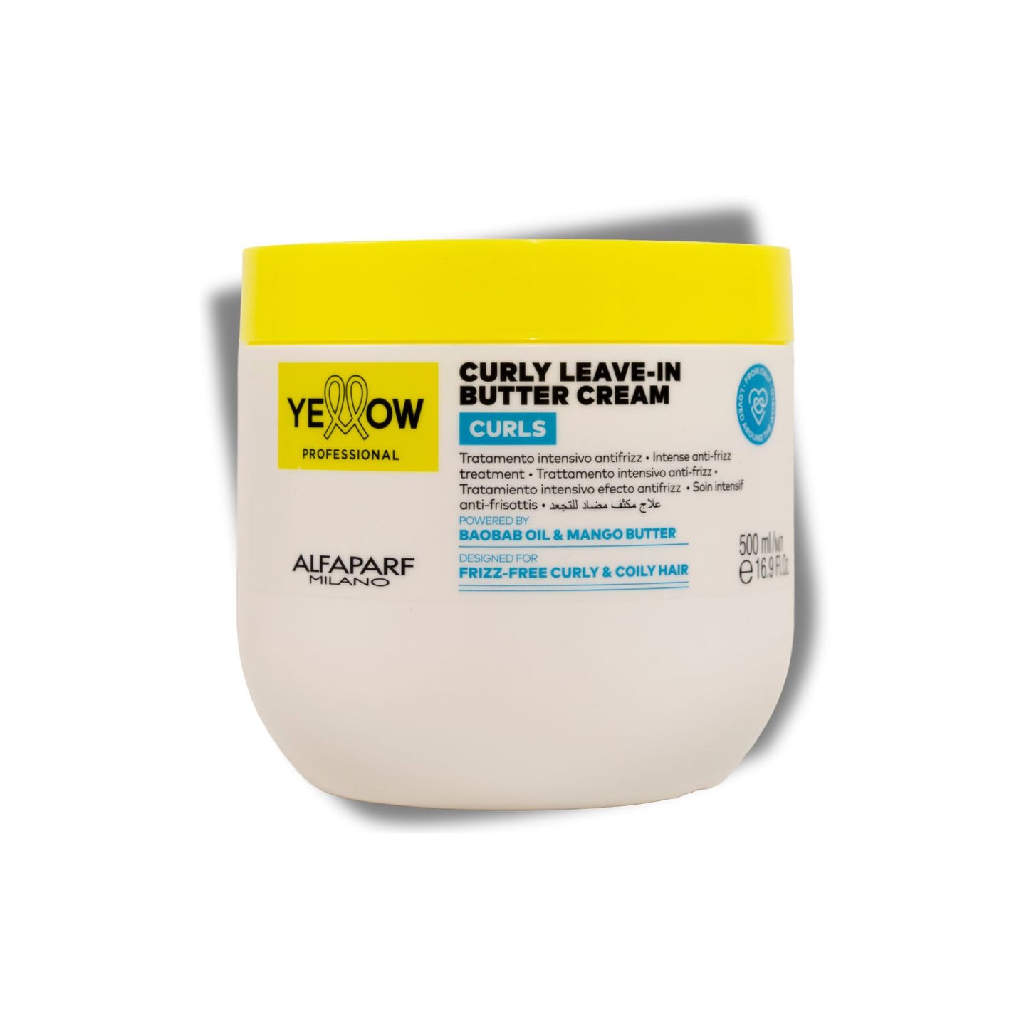 Creme Leave-in Yellow Curls Nutrição Cabelos Cacheados 500ml
