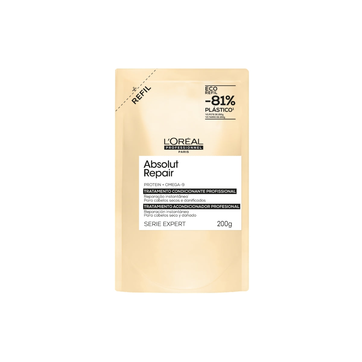 LOréal Professionnel Máscara Absolut Repair Refil 200g