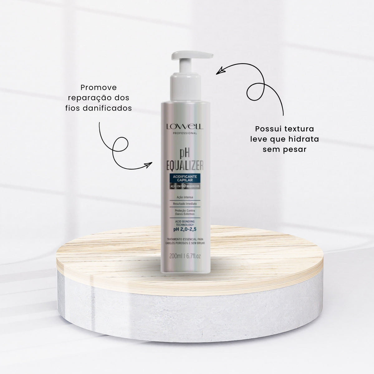 Acidificante Capilar Lowell pH Equalizer Equilibrio 200 ml