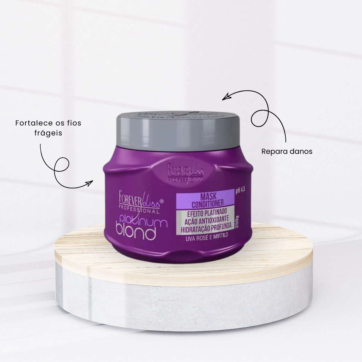 Kit Forever Liss Platinum Blond SOS (3 Produtos)