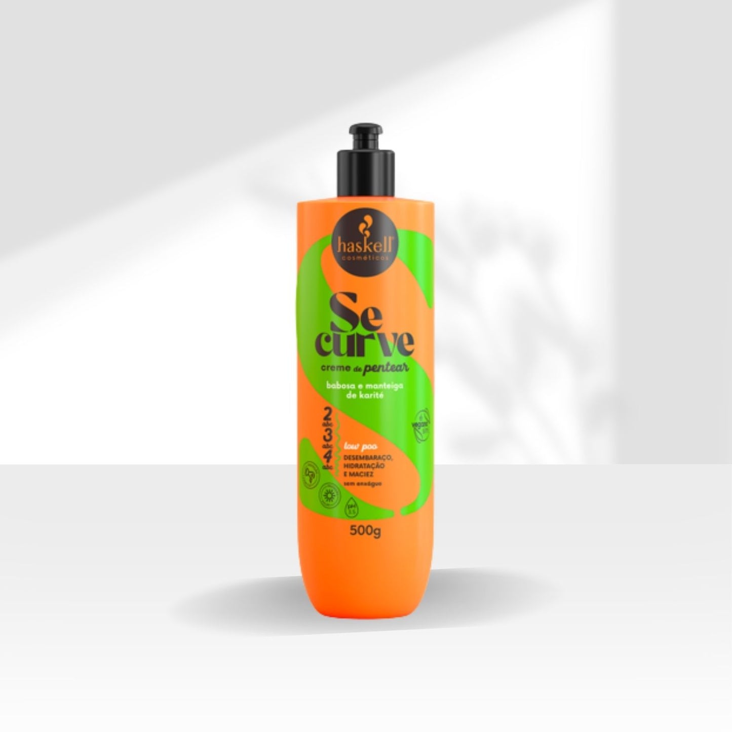 Creme Pentear Haskell Se Curva Cabelos Cacheados 500 g