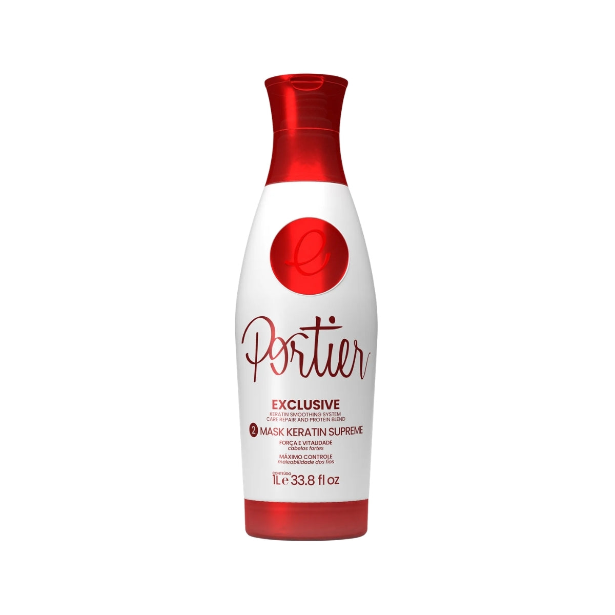 Máscara Portier Hidratante Exclusive Tratamento Capilar 1L