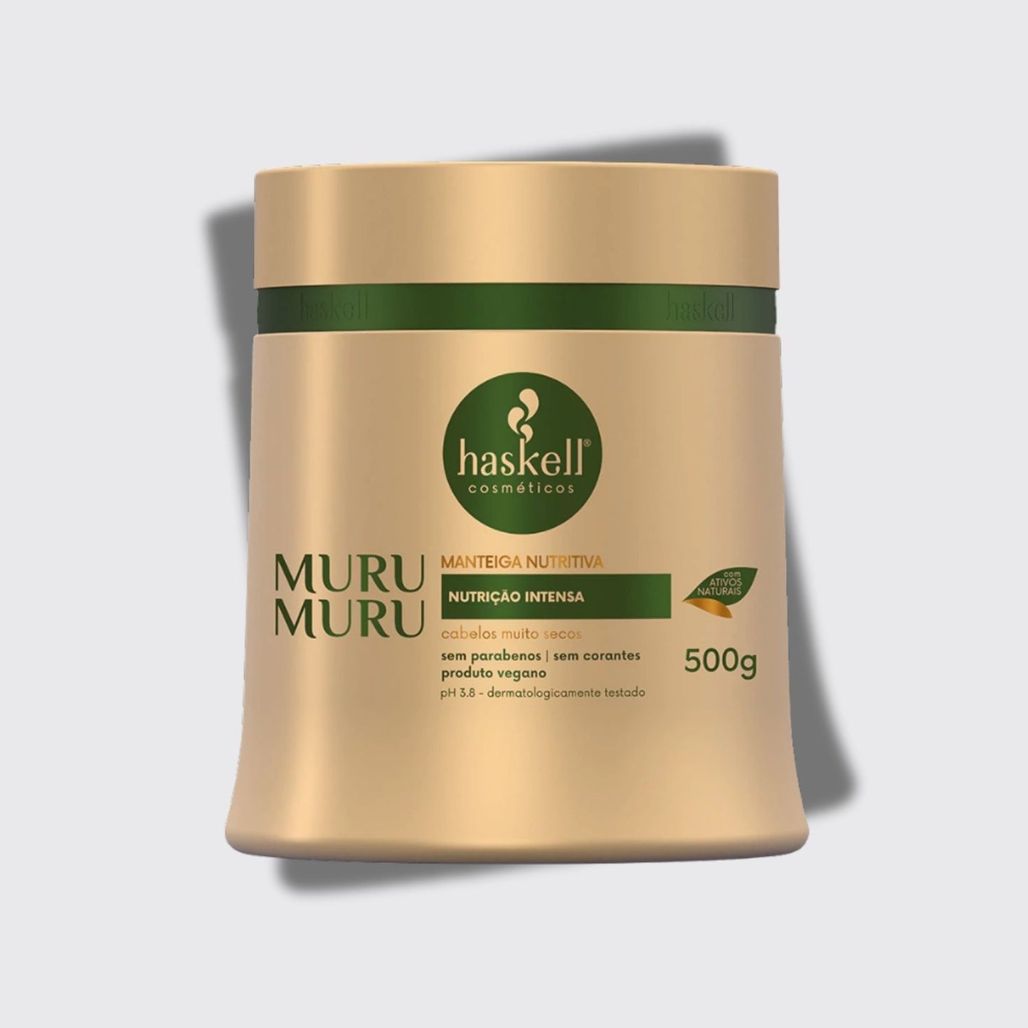 Mascara Capilar Haskell Muru Muru Manteiga Nutritiva 500 g