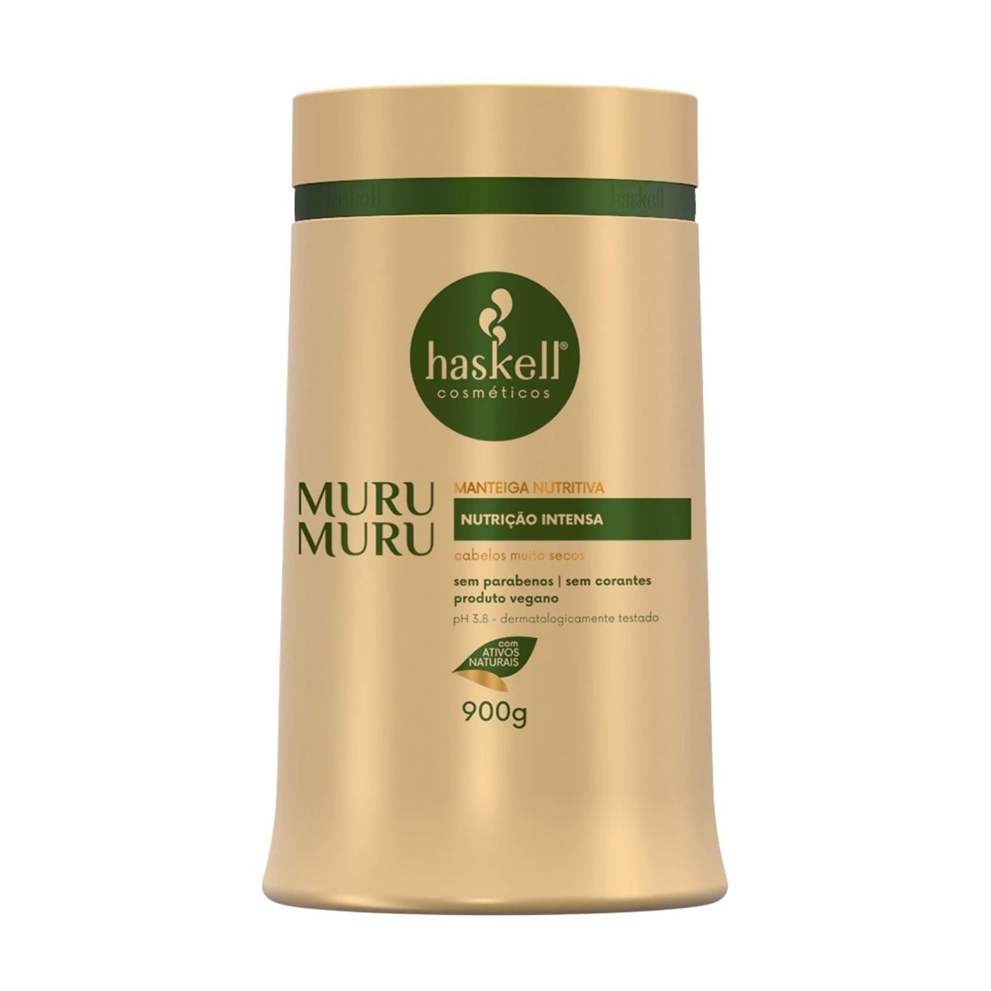 Mascara Capilar Haskell Muru Muru Manteiga Nutritiva 900 g