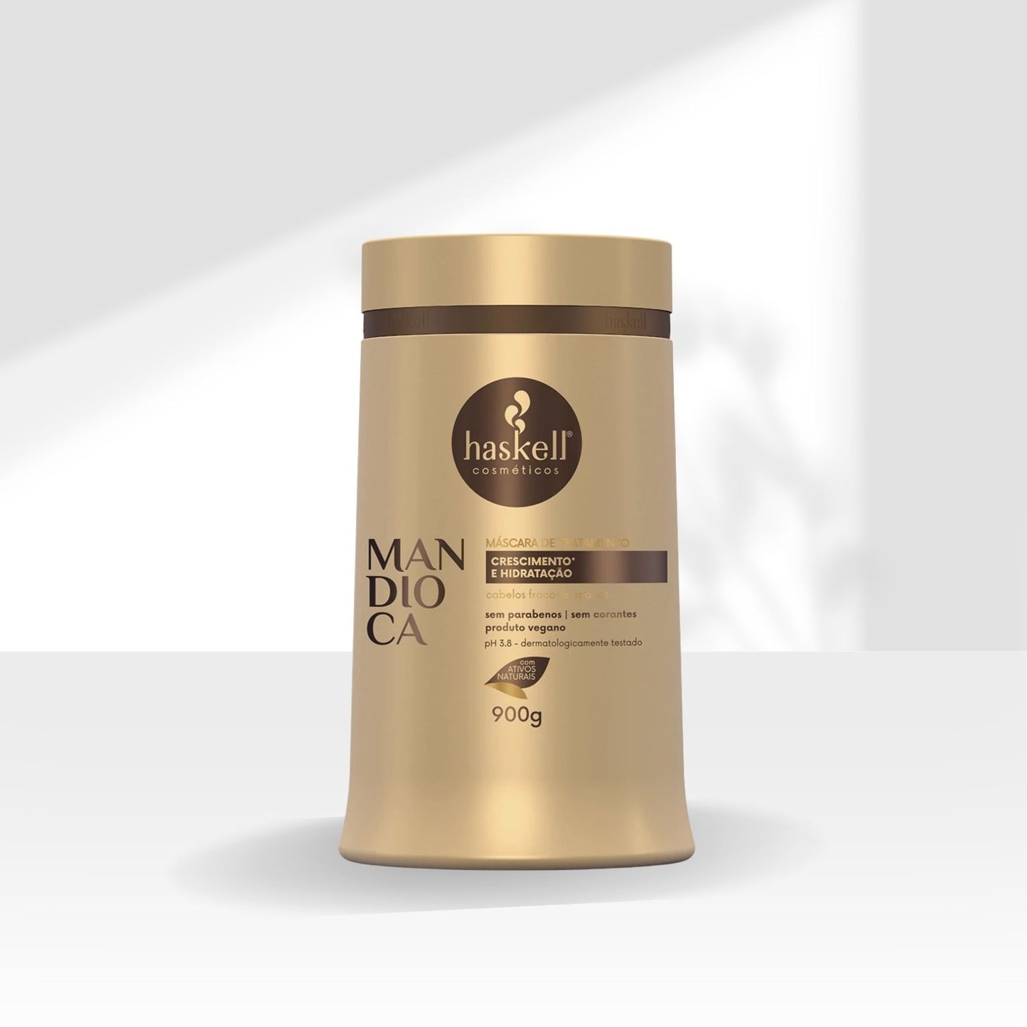 Máscara Tratamento Haskell Mandioca Força Crescimento 900 g