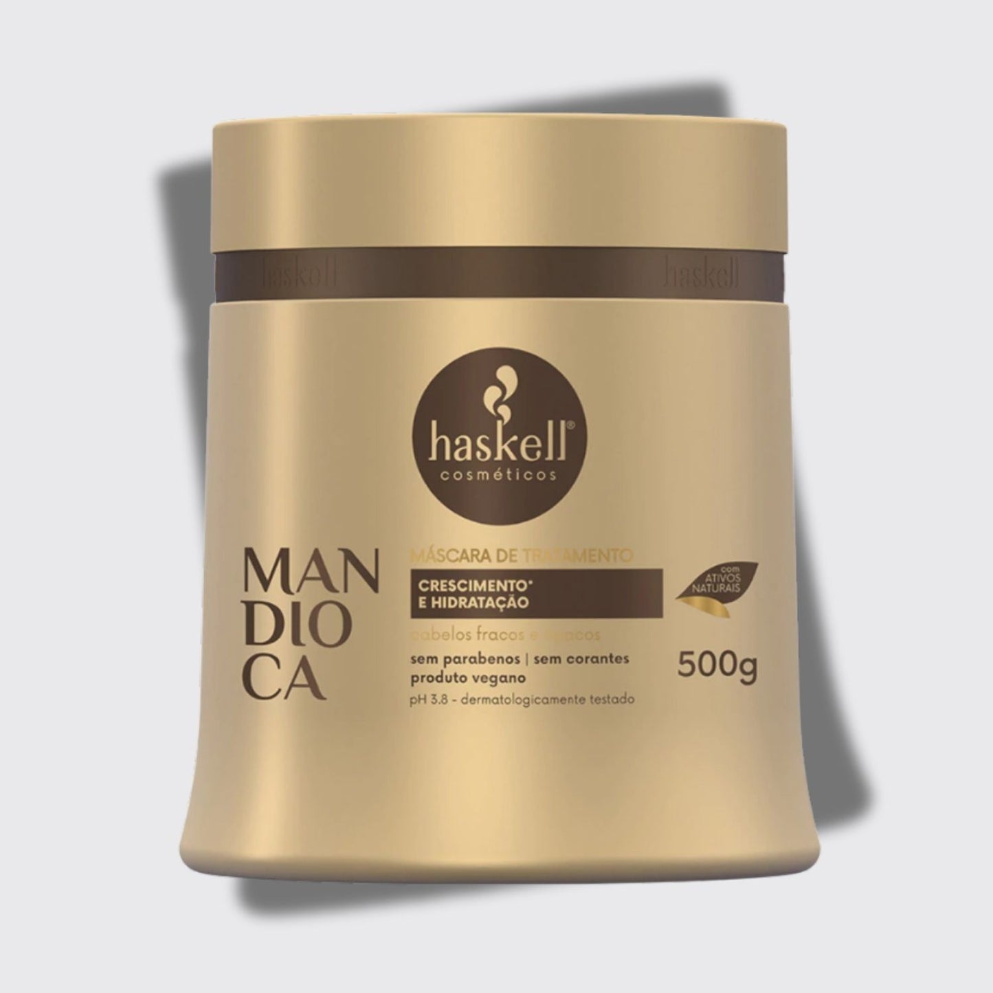 Máscara Tratamento Haskell Mandioca Força Crescimento 500 g