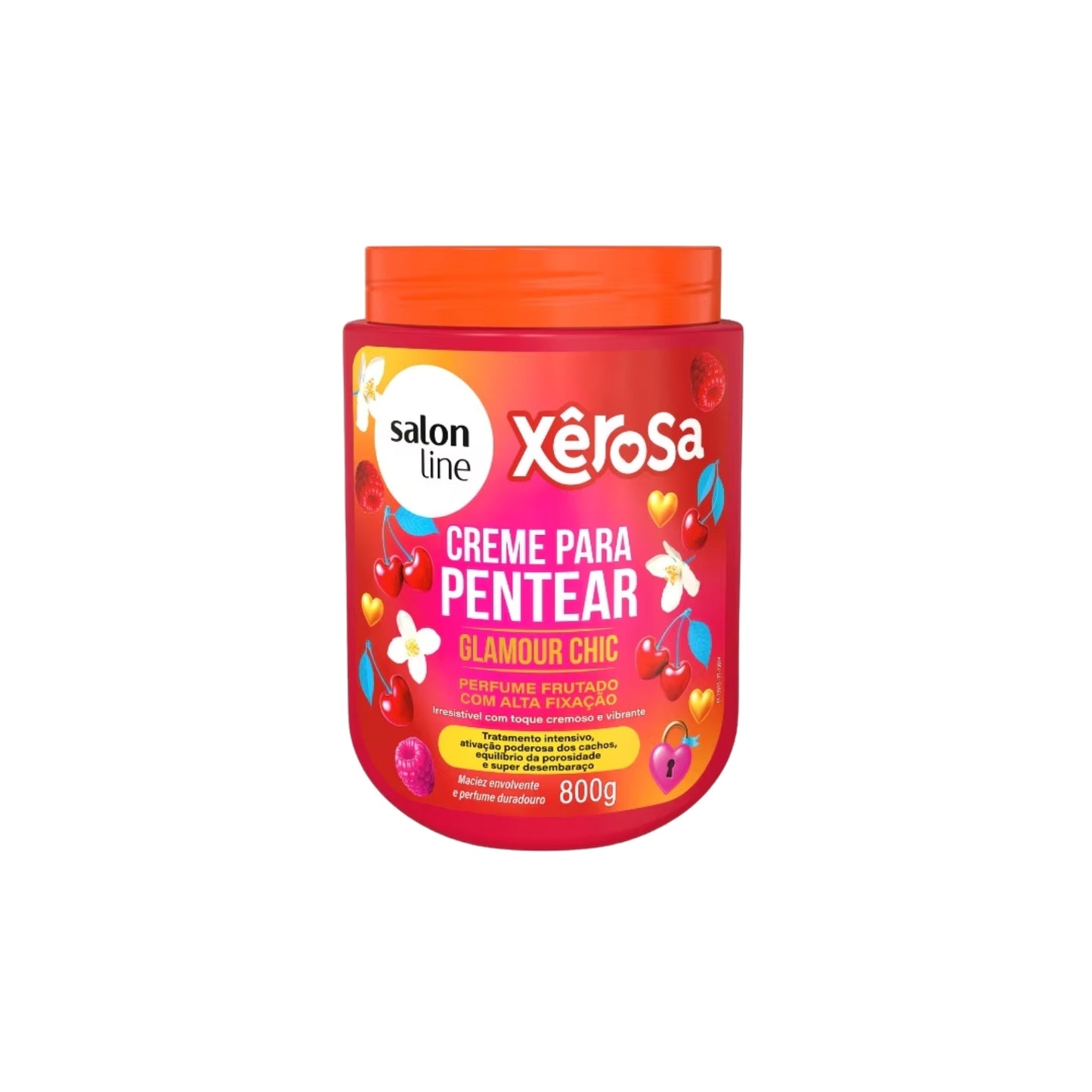 Creme Salon Line Xêrosa Glamour Chic para Pentear 800g