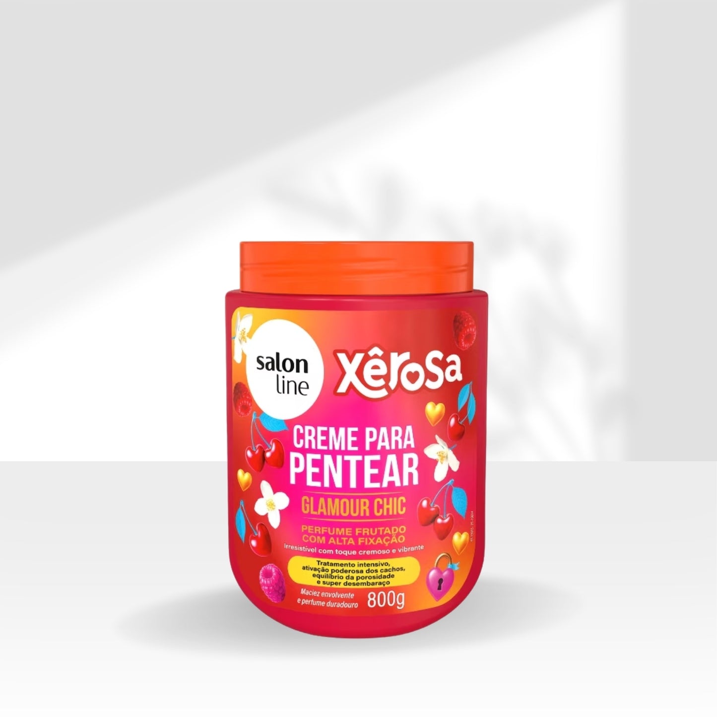 Creme Salon Line Xêrosa Glamour Chic para Pentear 800g