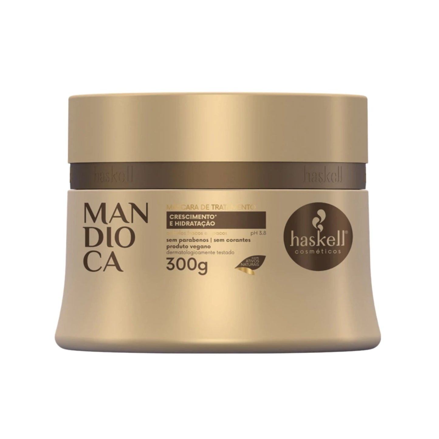 Máscara Tratamento Haskell Mandioca Força Crescimento 300 g