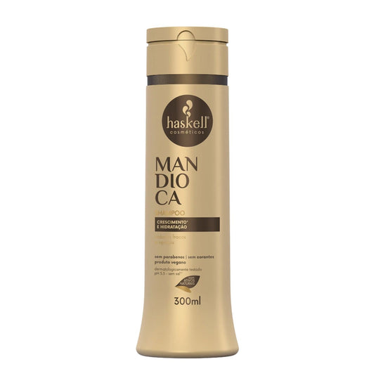 Shampoo Haskell Mandioca Força Crescimento 300 ml