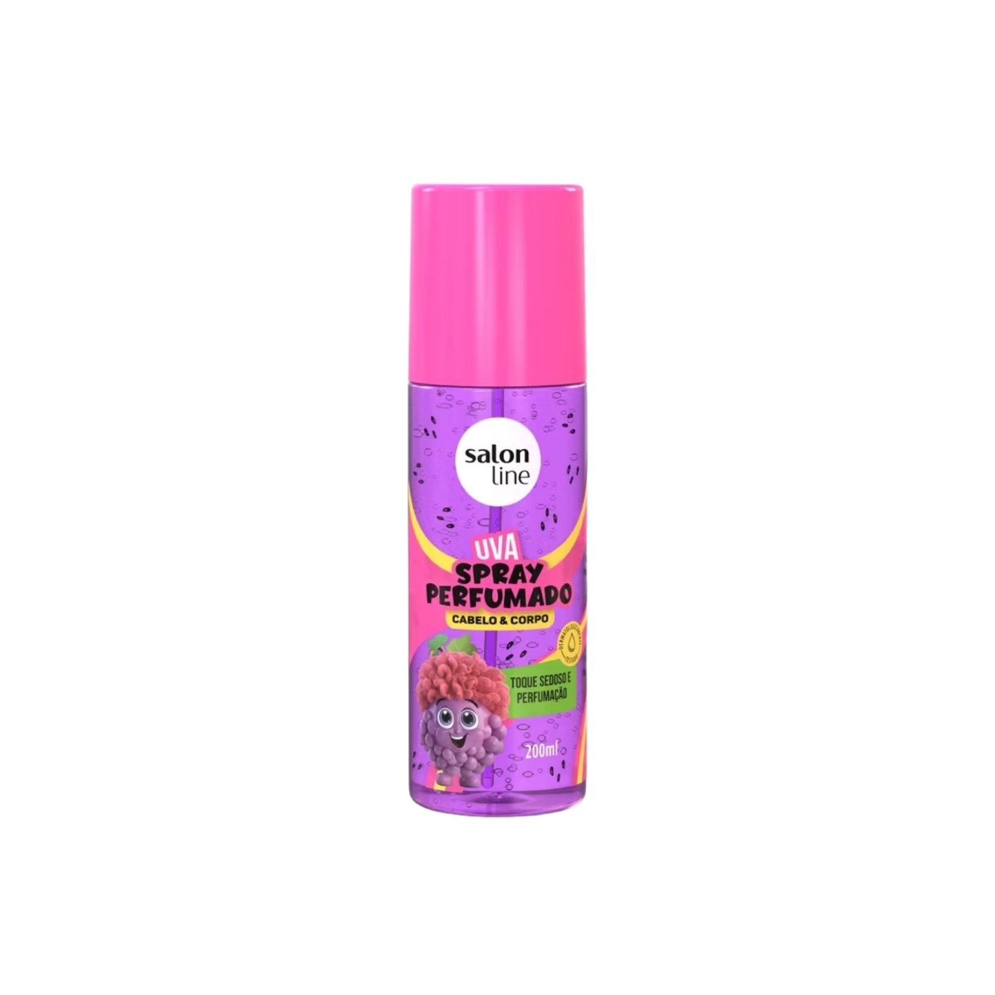 Spray Salon Line Perfumado Uva Cabelo e Corpo 200ml