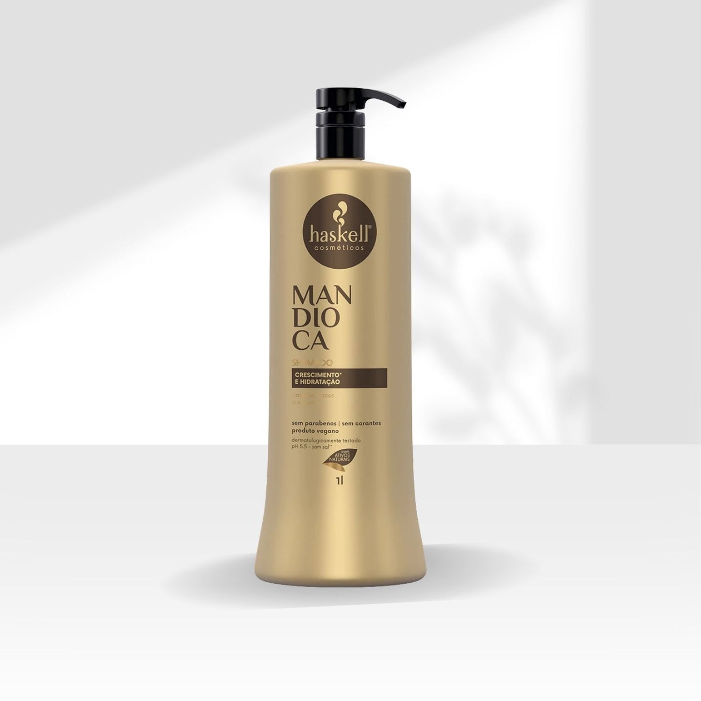Shampoo Haskell Mandioca Força Crescimento 1000 ml