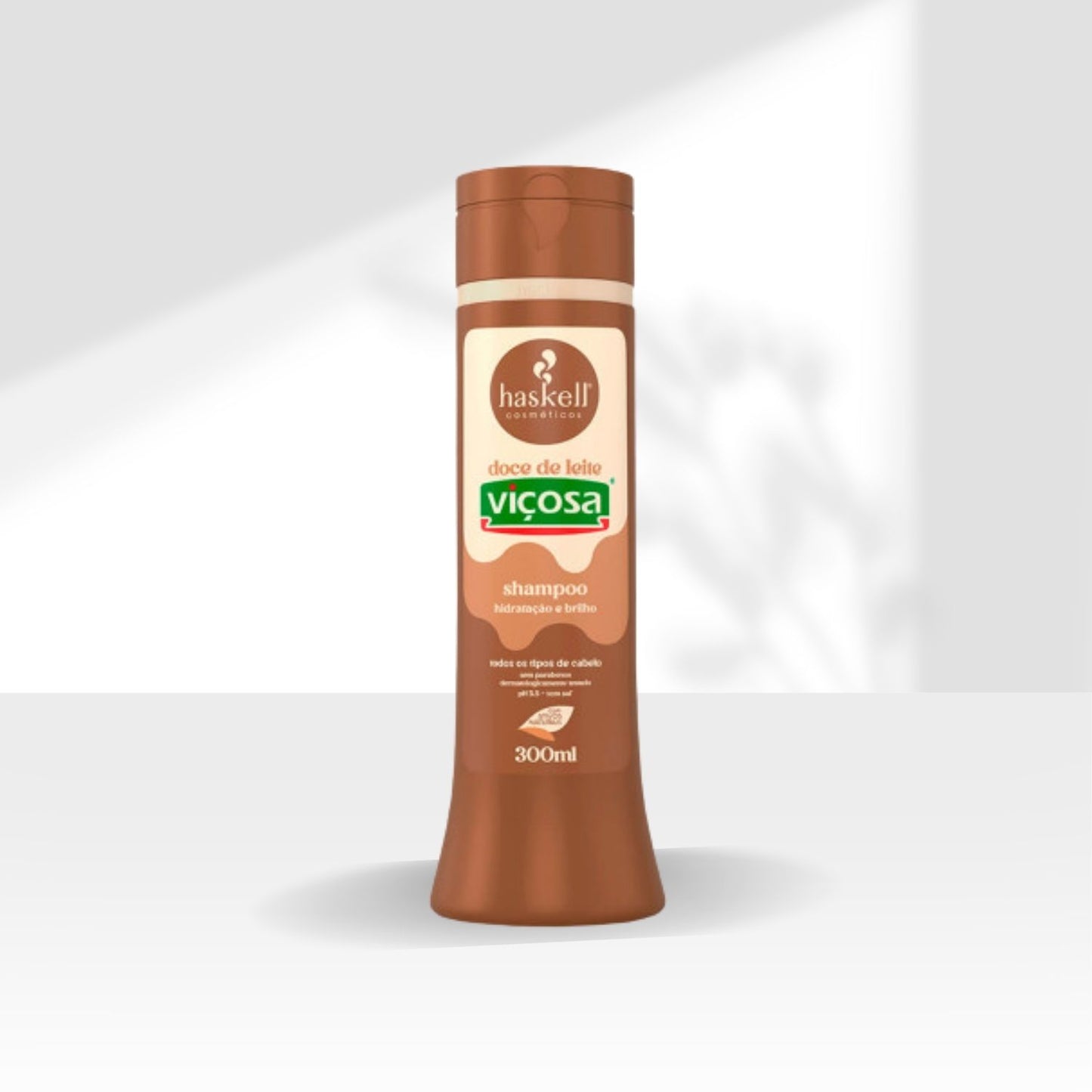 Shampoo Haskell Viçosa Doce de Leite Hidratação 300 ml