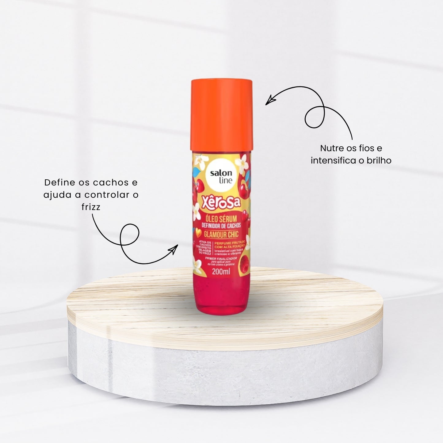 Óleo Salon Line Xêrosa Sérum Glamour Chic Definidor 200ml