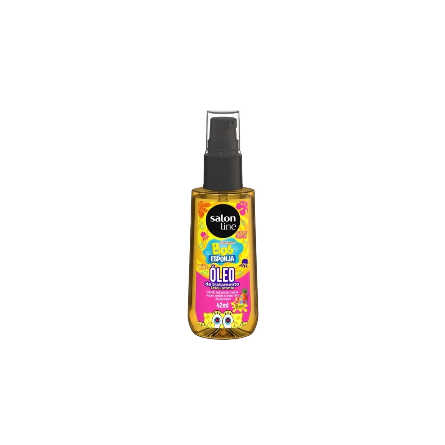 Óleo Salon Line SOS Cachos Bob Esponja Tratamento Capilar 42ml