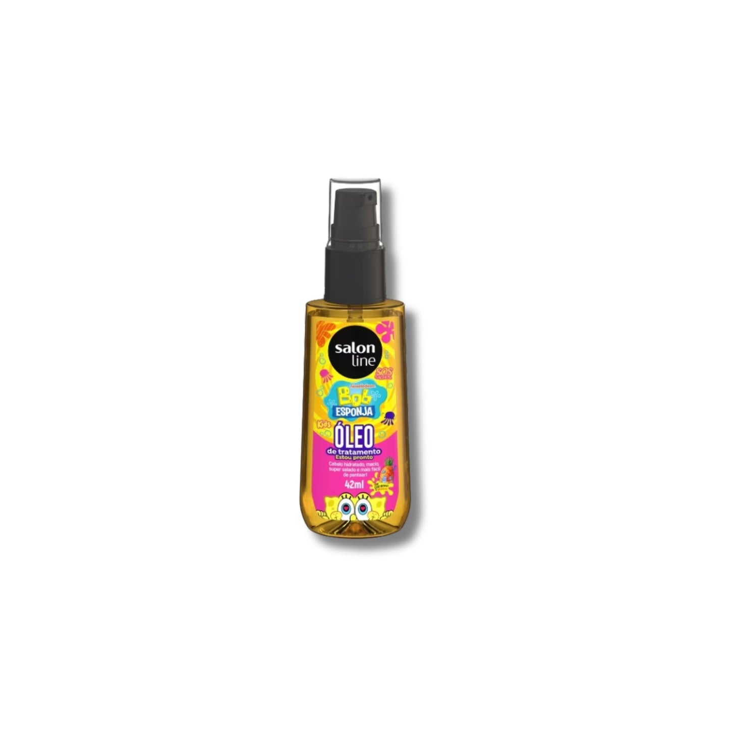 Óleo Salon Line SOS Cachos Bob Esponja Tratamento Capilar 42ml