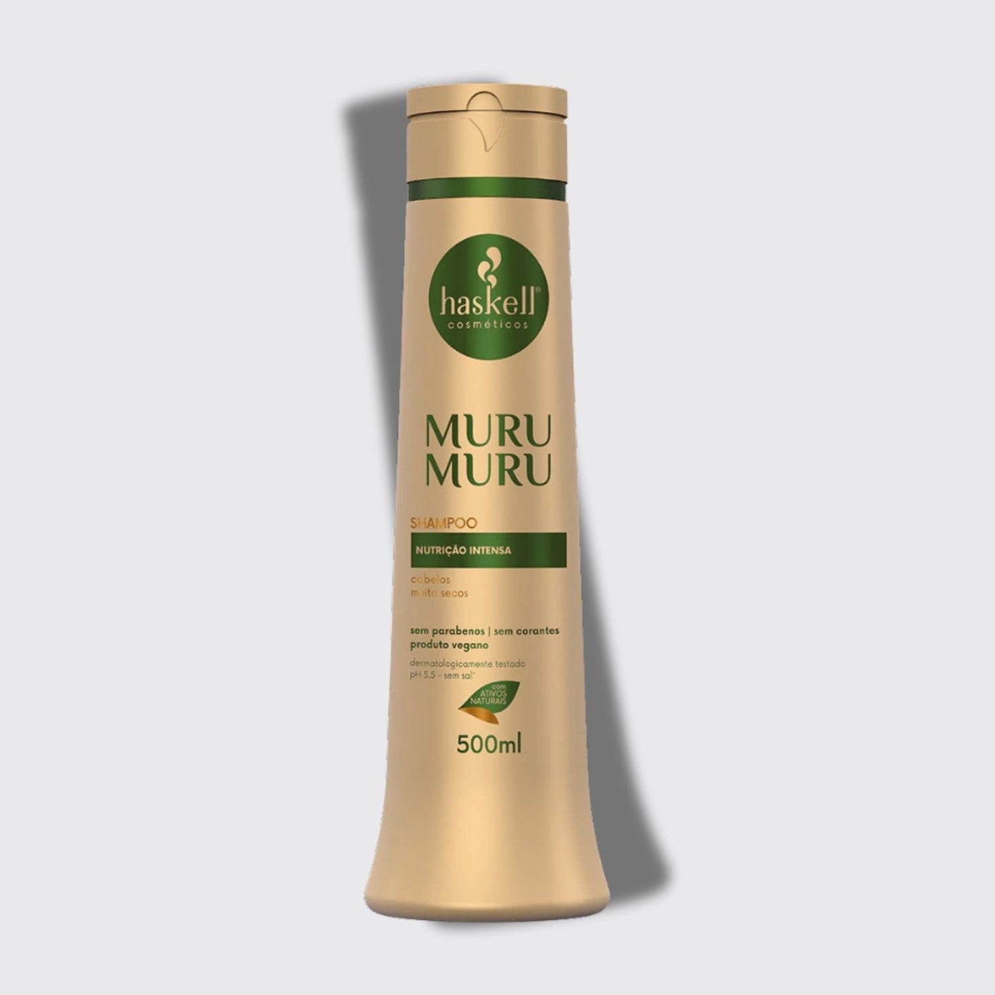 Shampoo Haskell Muru Muru Nutrição Hidratação 500 ml