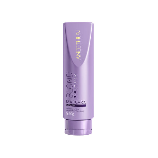 Máscara Aneethun Blond 360 Violeta Matizante 250g