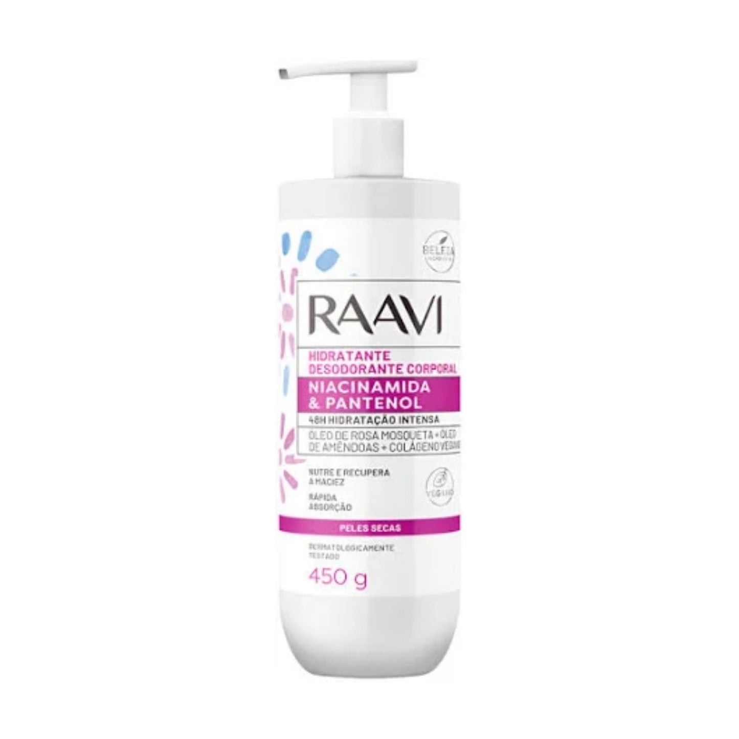 Creme Hidratante Raavi Niacinamida Uniformização 450 g