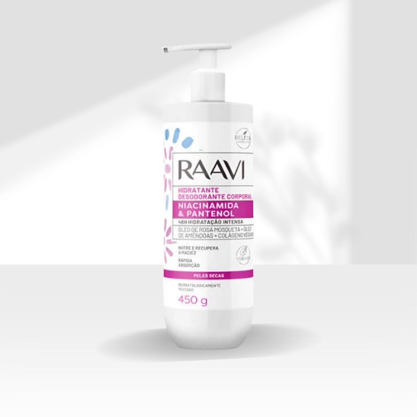 Creme Hidratante Raavi Niacinamida Uniformização 450 g