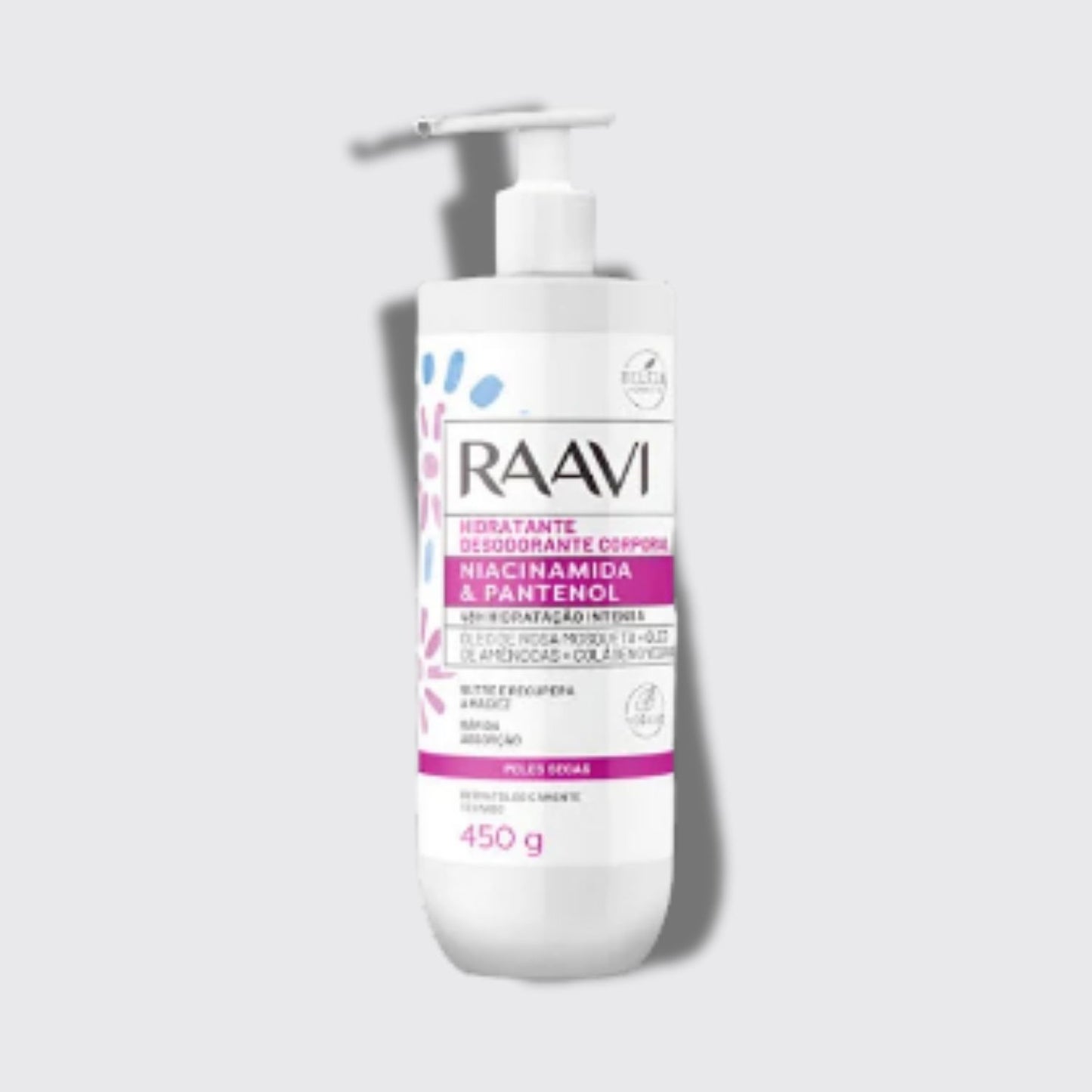 Creme Hidratante Raavi Niacinamida Uniformização 450 g