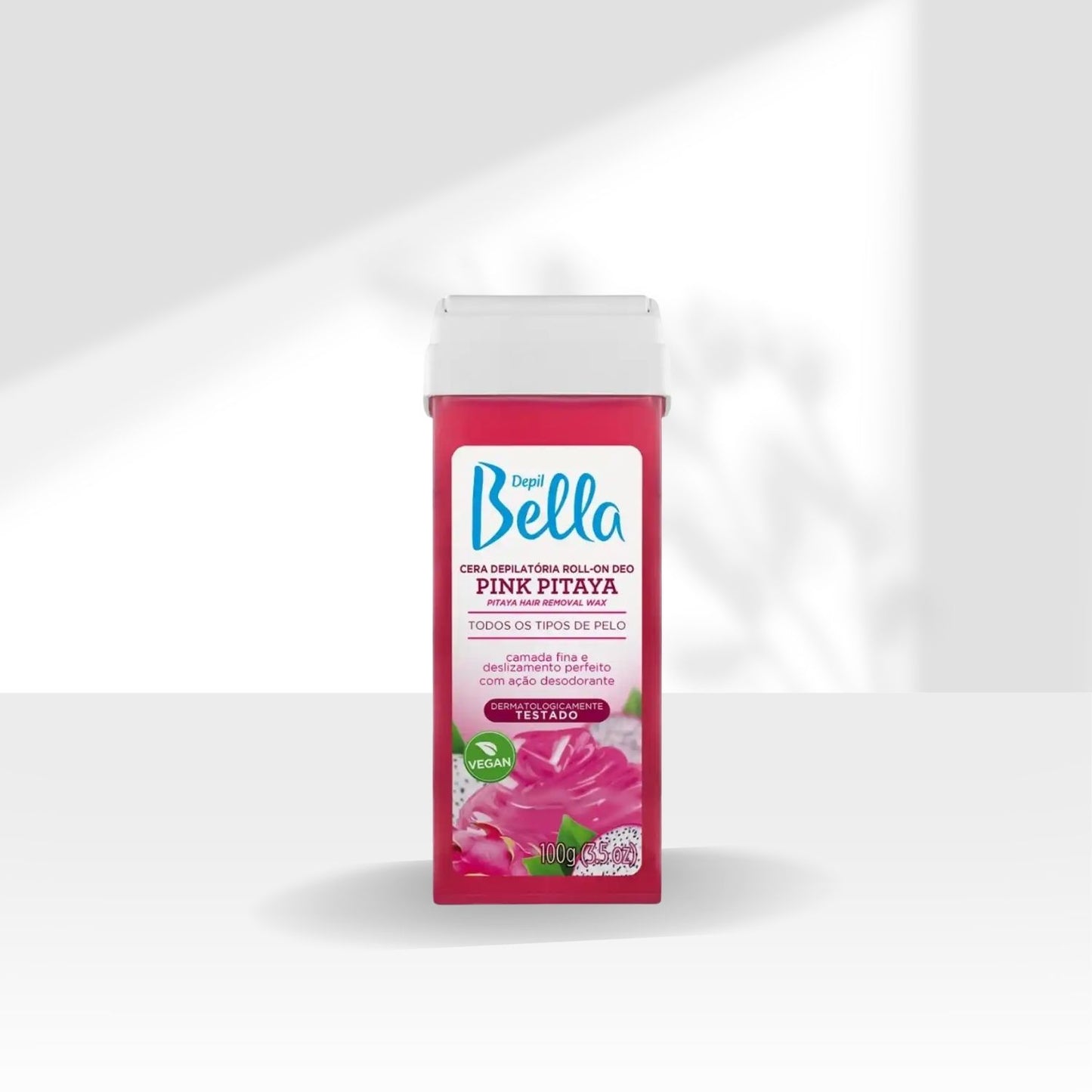 Cera Depilatória Roll On Depil Bella Pink Pitaya 100 g