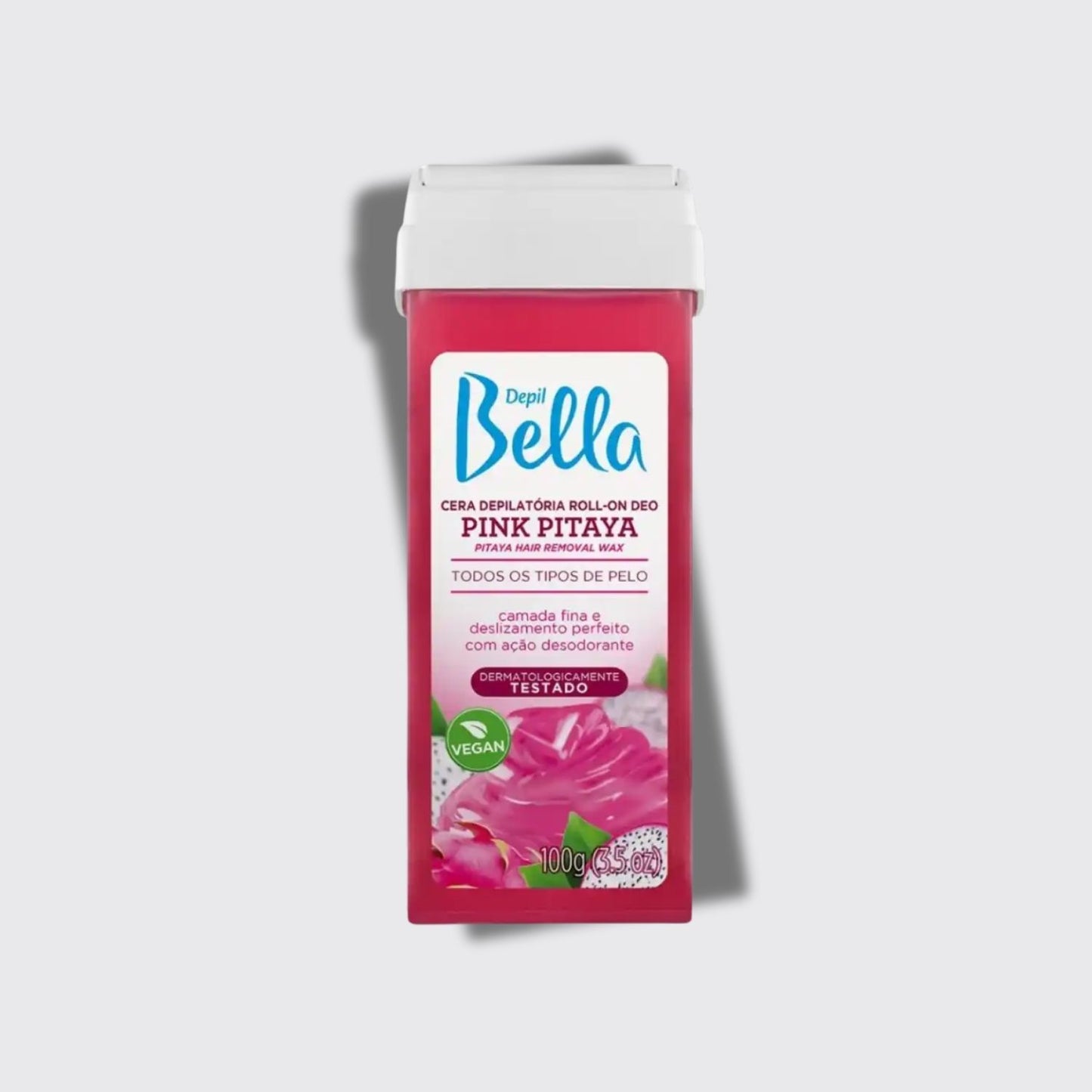 Cera Depilatória Roll On Depil Bella Pink Pitaya 100 g