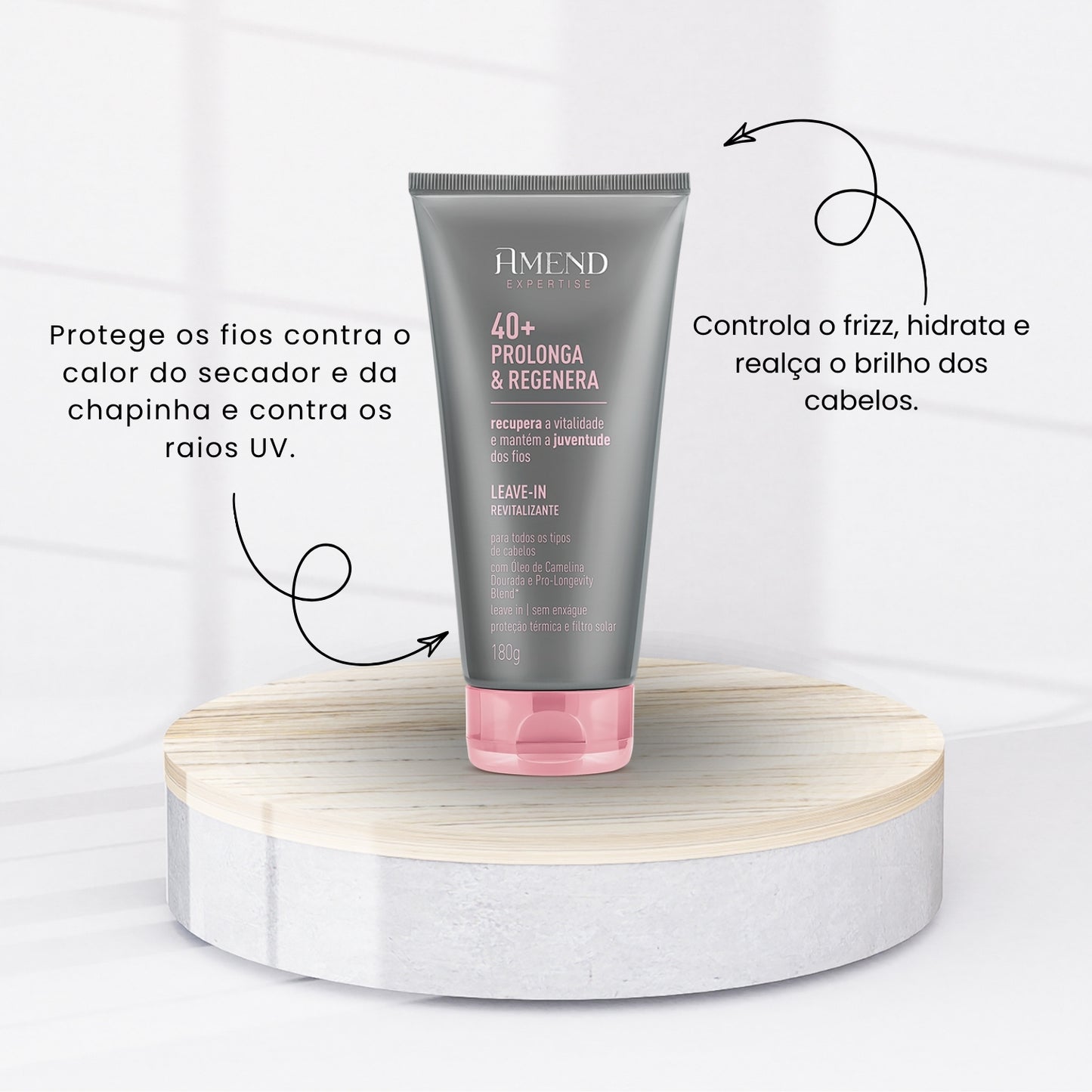 Leave in Amend Expertise 40+ Prolonga e Regenera 180 g