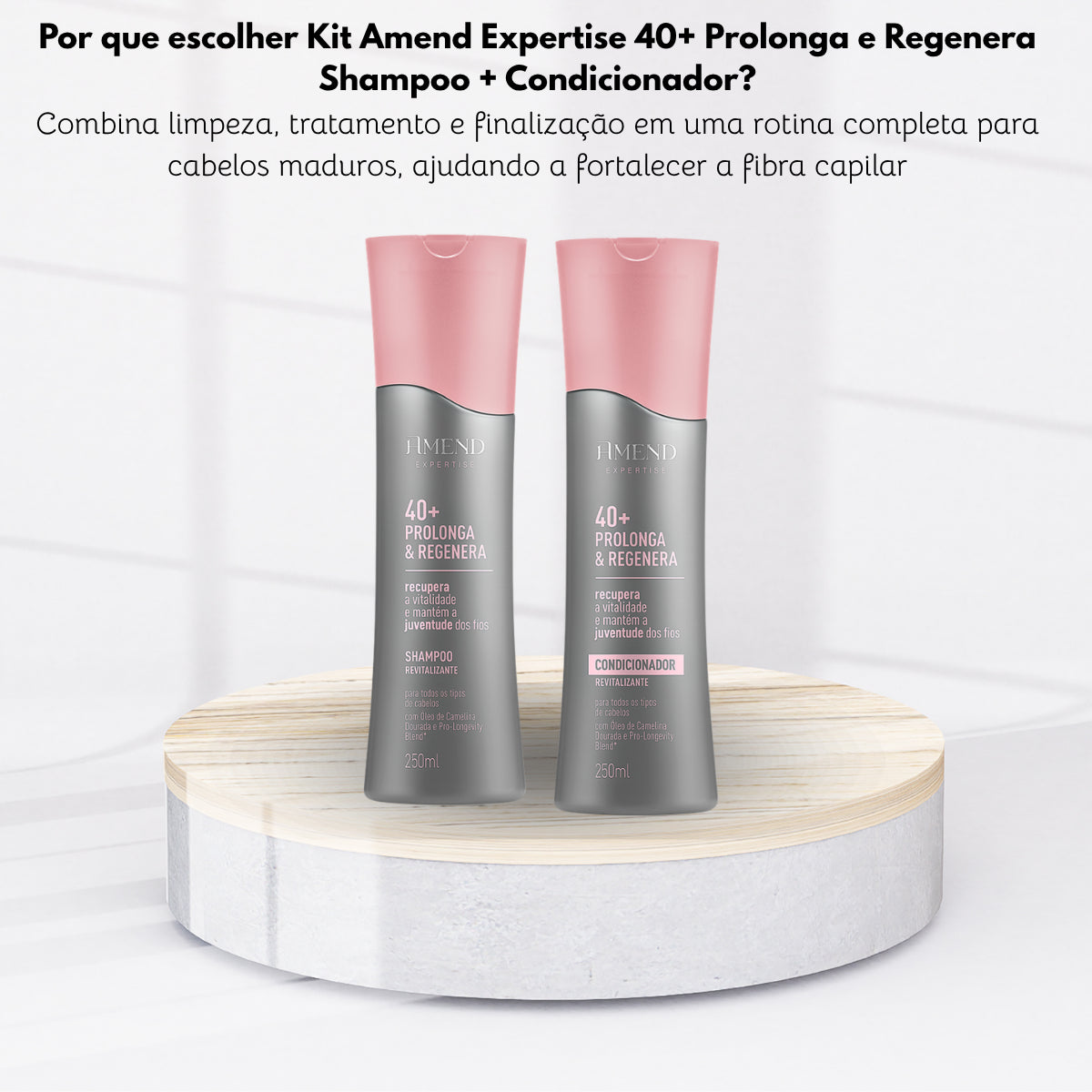 Kit Amend Expertise 40 + Shampoo Condicionador 250 g