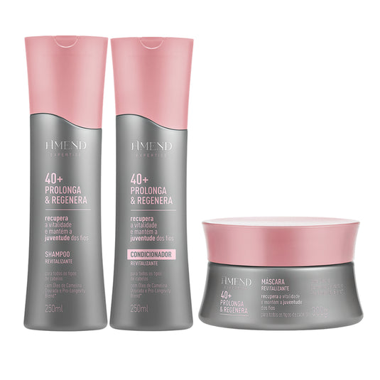 Kit Amend Expertise 40 + Shampoo Condicionador Máscara