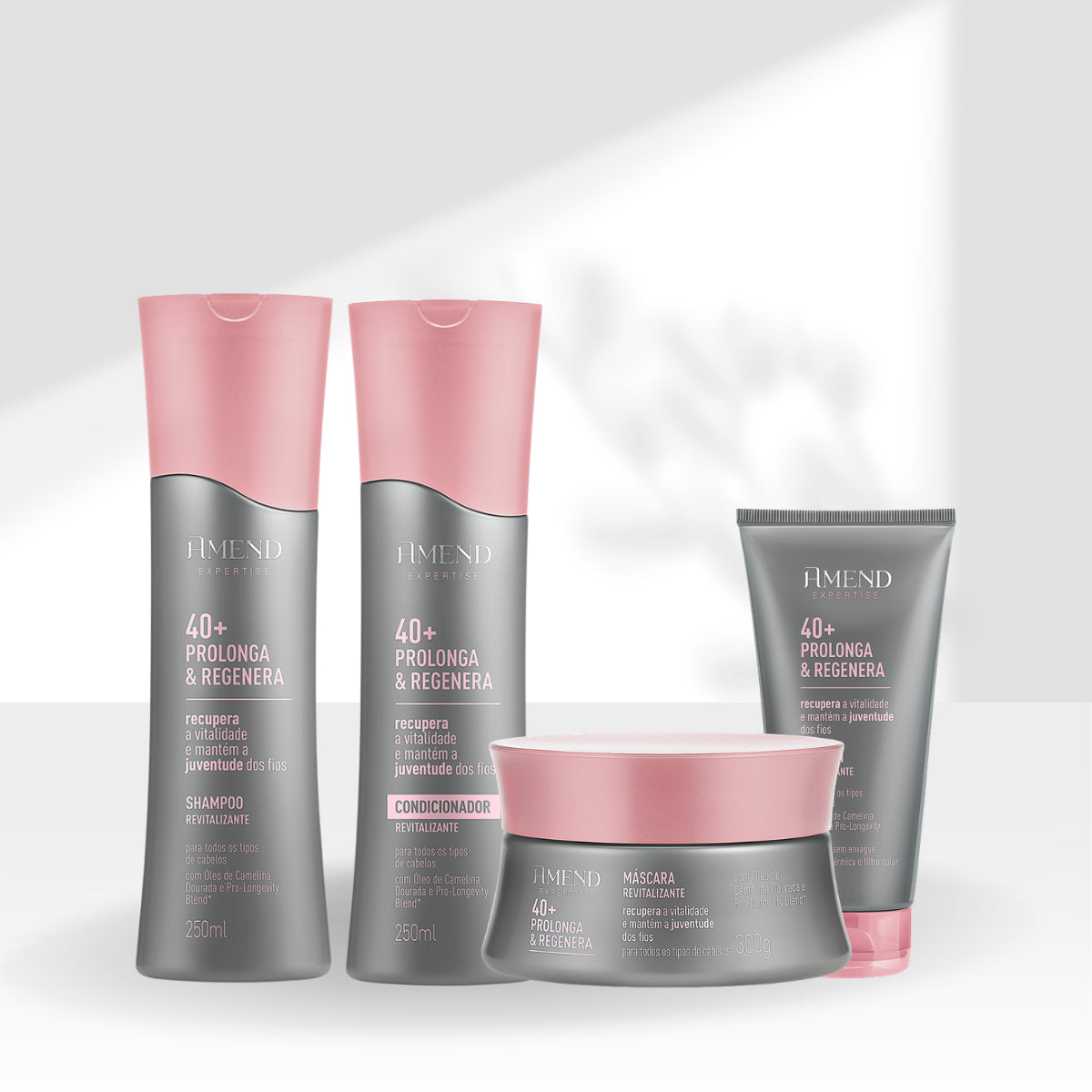 Kit Amend Expertise 40 + Shampoo Cond Máscara Leave in